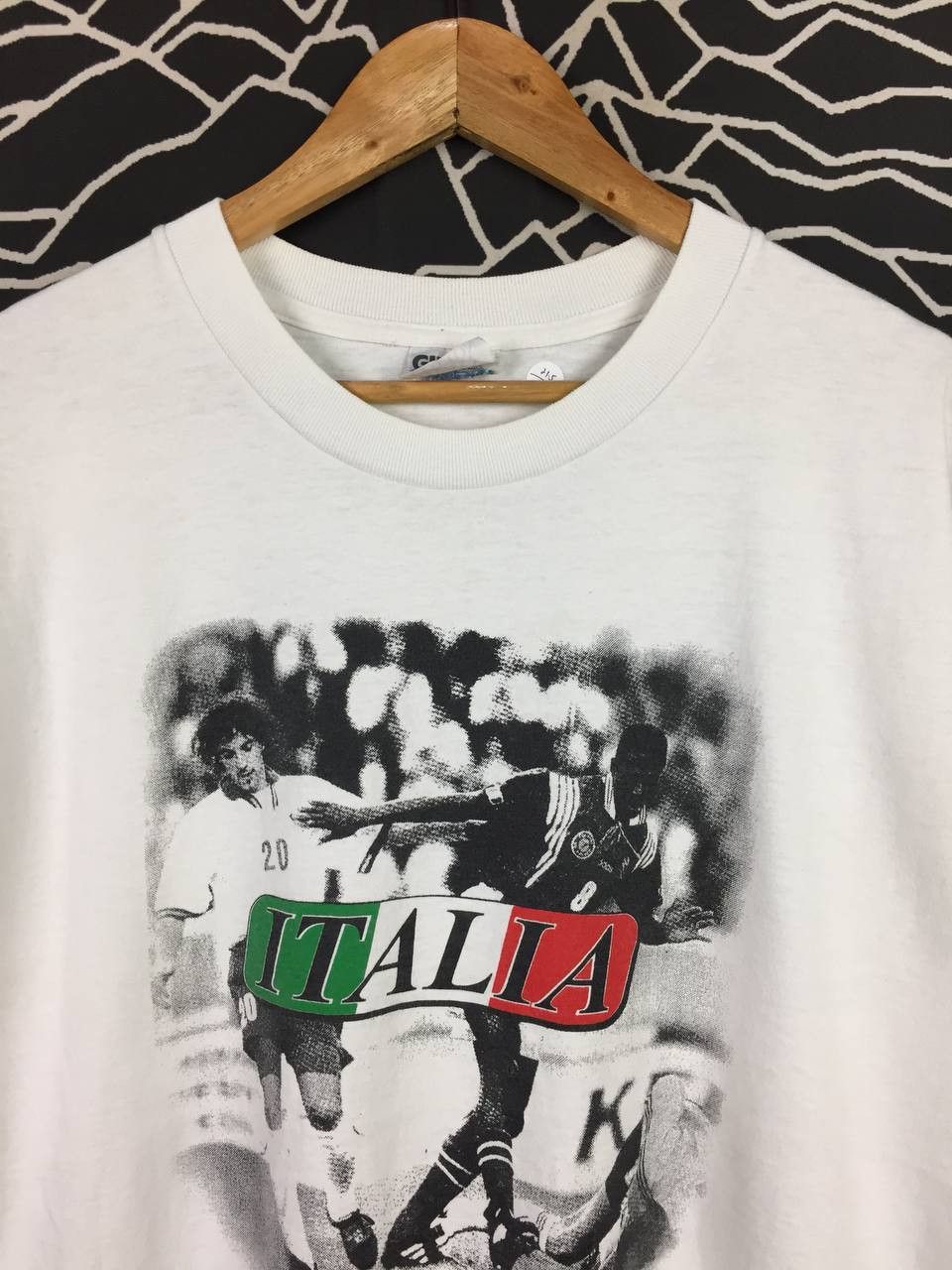 Vintage Vtg Del Piero Italian Fifa World Cup 1998 Tee Size L Size US L / EU 52-54 / 3 - 3 Thumbnail