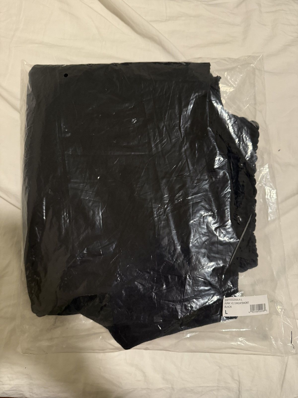 Sp5der Sp5der V2 punk sweat shorts ‘black’ Size US 31 - 7 Thumbnail