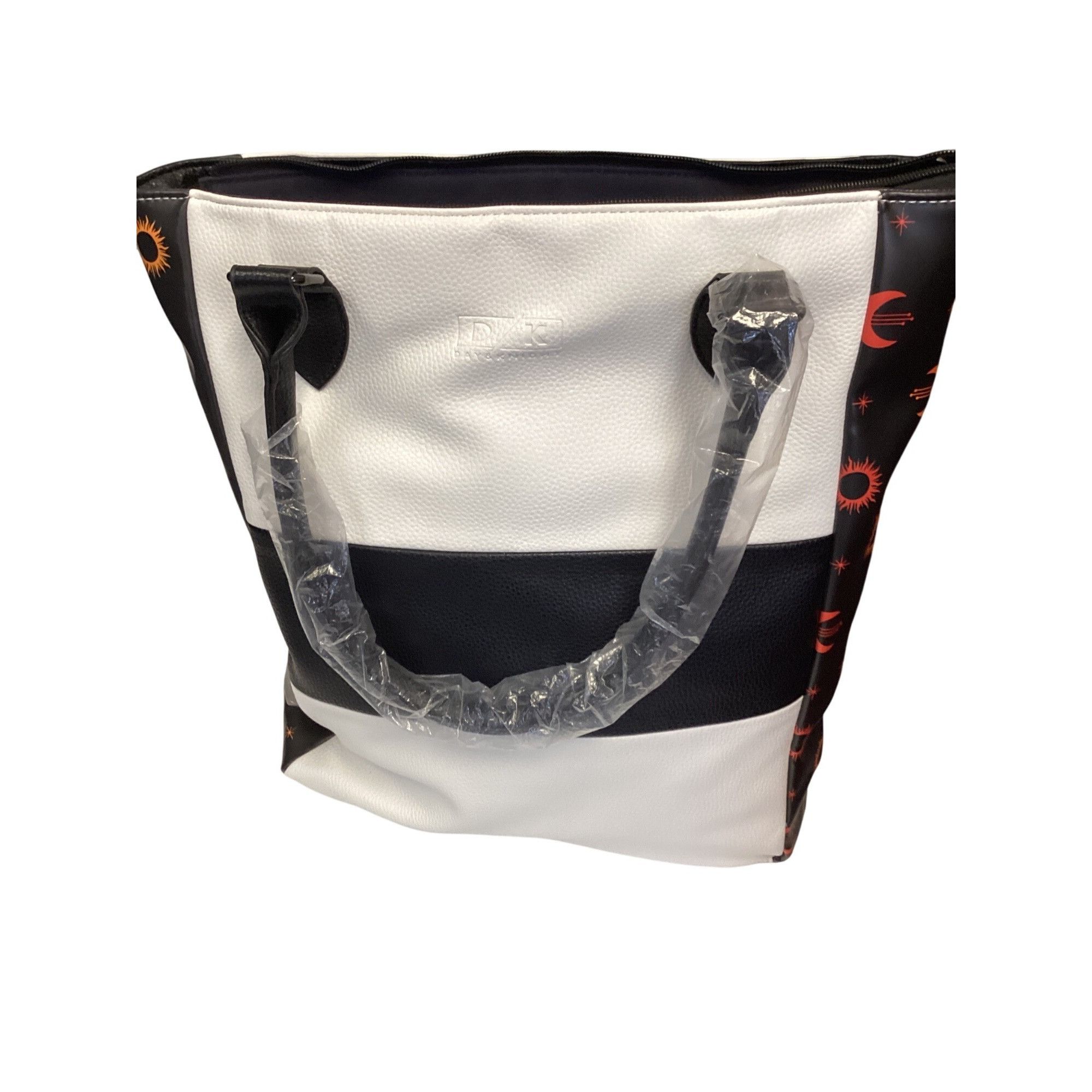 Other Colorblock Tote Bag With Sun & Moon Print Size ONE SIZE - 5 Thumbnail