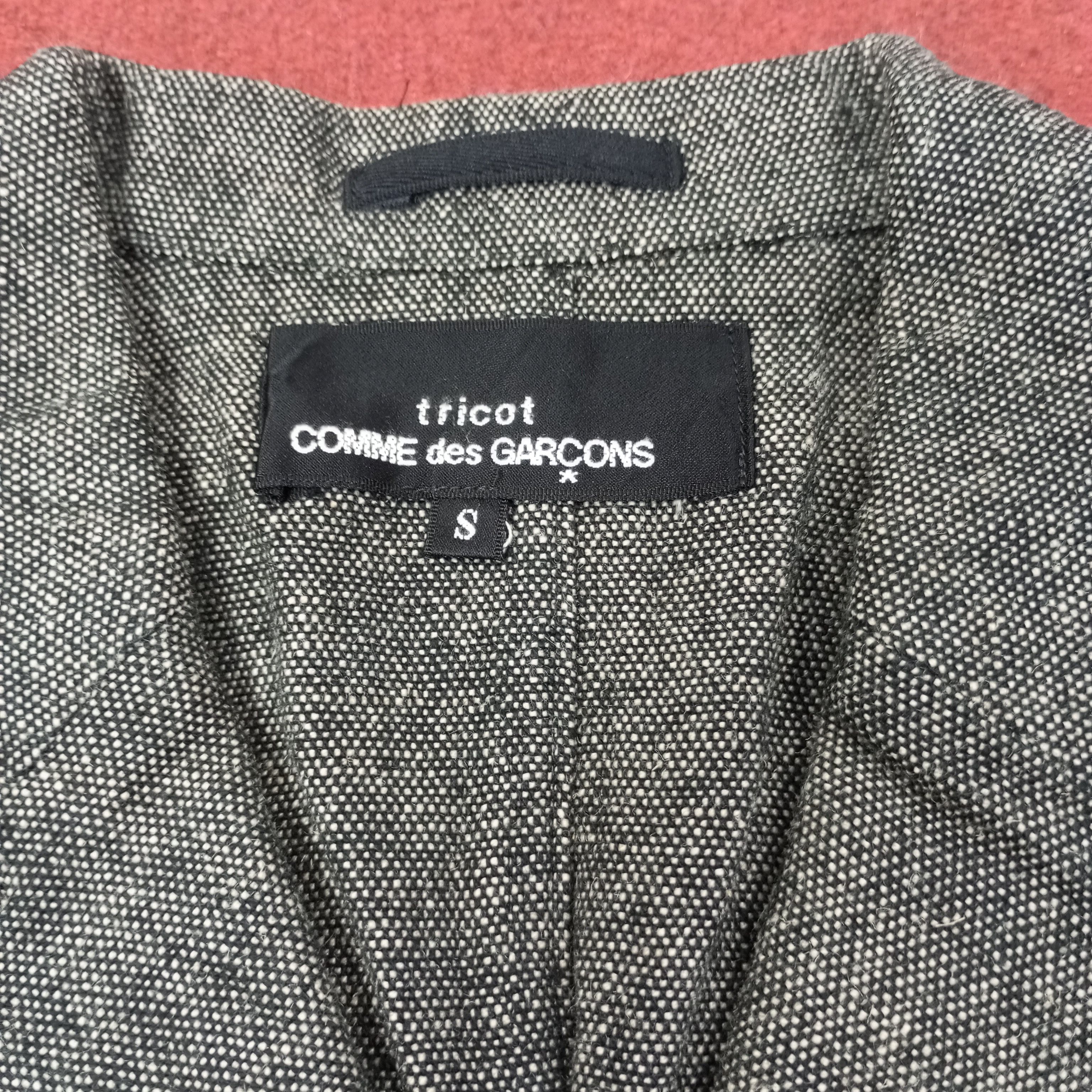 Comme des Garcons Tricot Comme des Garcons Fashion Style Blazer c255n3 Size XXS / US 00 / IT 34 - 3 Thumbnail