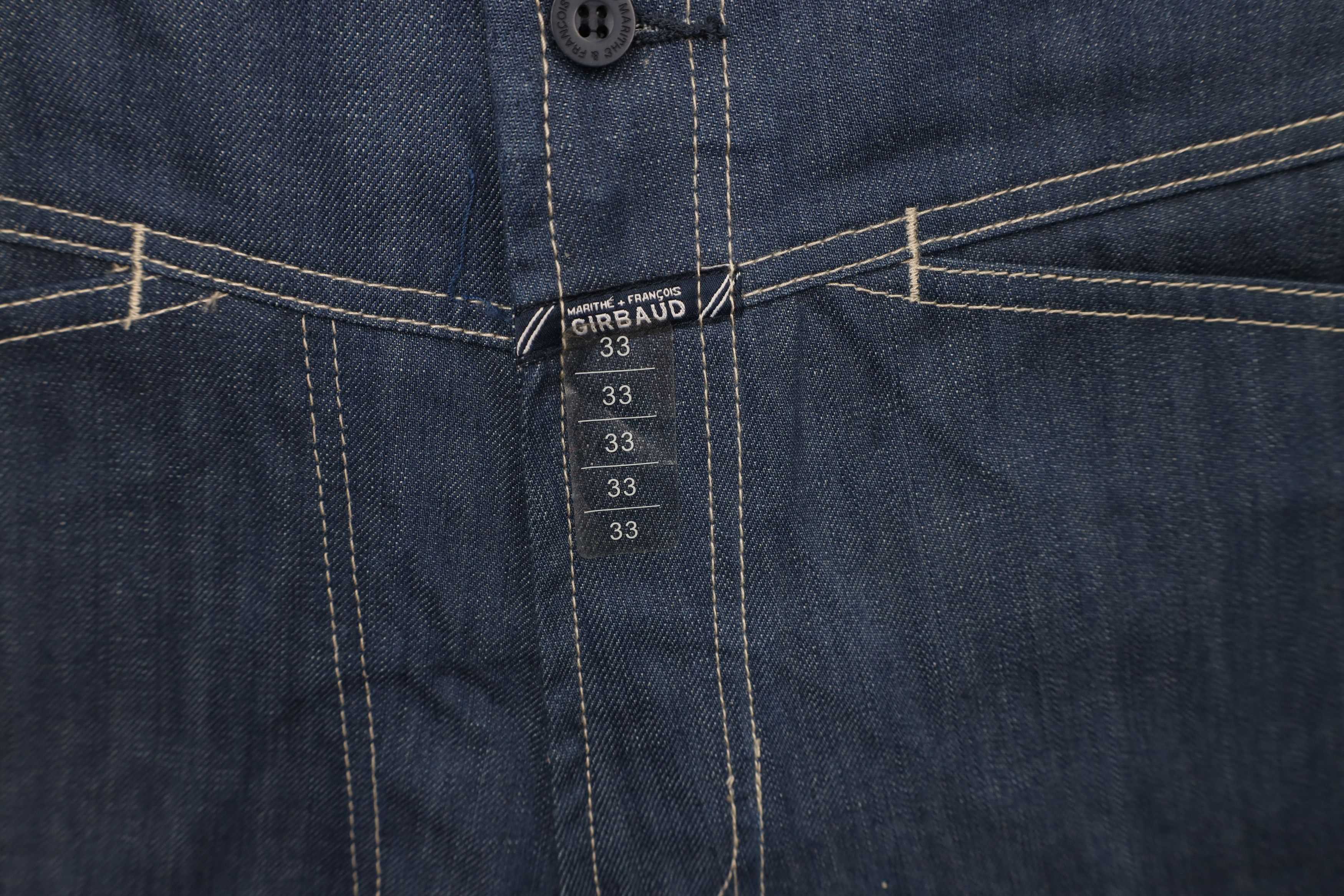 Marithe + Francois Girbaud × Vintage Deadstock Vintage 90s Marithe Francois Girbaud Jean Shorts Size US 33 - 5 Thumbnail