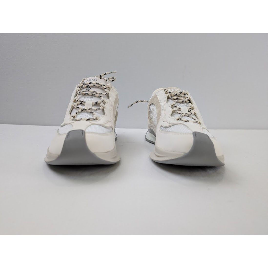 Gucci o1rshd1 Men's Run Sneaker in White Size US 12.5 / EU 45-46 - 8 Thumbnail