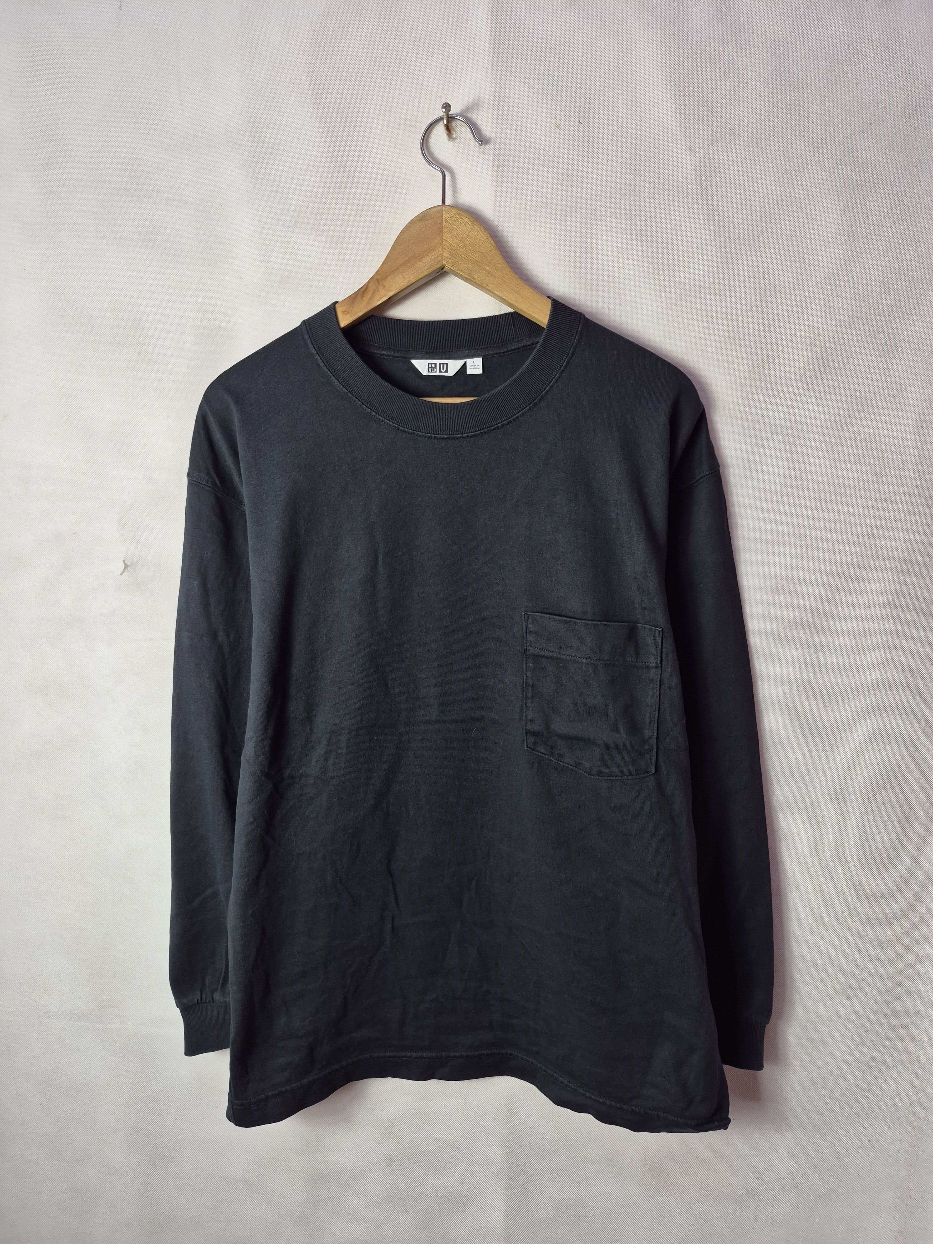 Japanese Brand × Lemaire × Uniqlo 🇯🇵 Japanese Brand Uniqlo U Lemaire Pocket Longsleeves Tee Size US L / EU 52-54 / 3 - 2 Thumbnail
