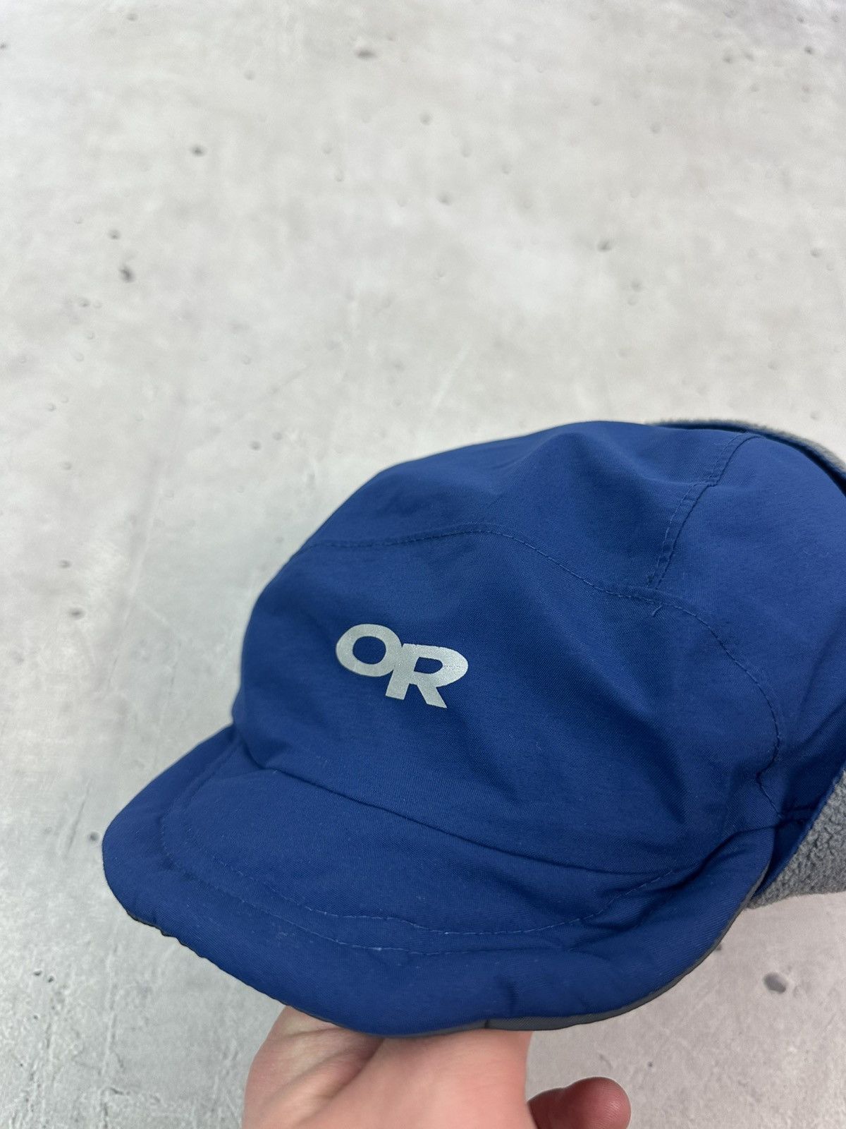 Outdoor Research Outdoor Research Gore-Tex Blue Nylon Fleece Hat Size ONE SIZE - 2 Thumbnail