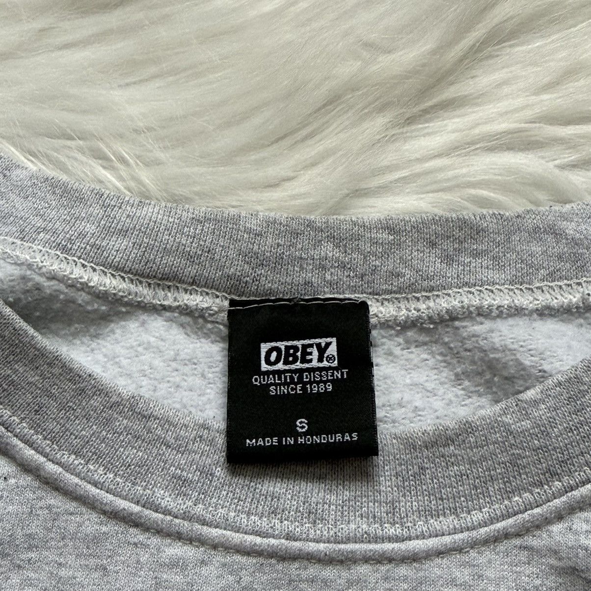 Obey 📌 Vintage Obey Propaganda Star Print Y2K Sweatshirt Size US S / EU 44-46 / 1 - 5 Thumbnail