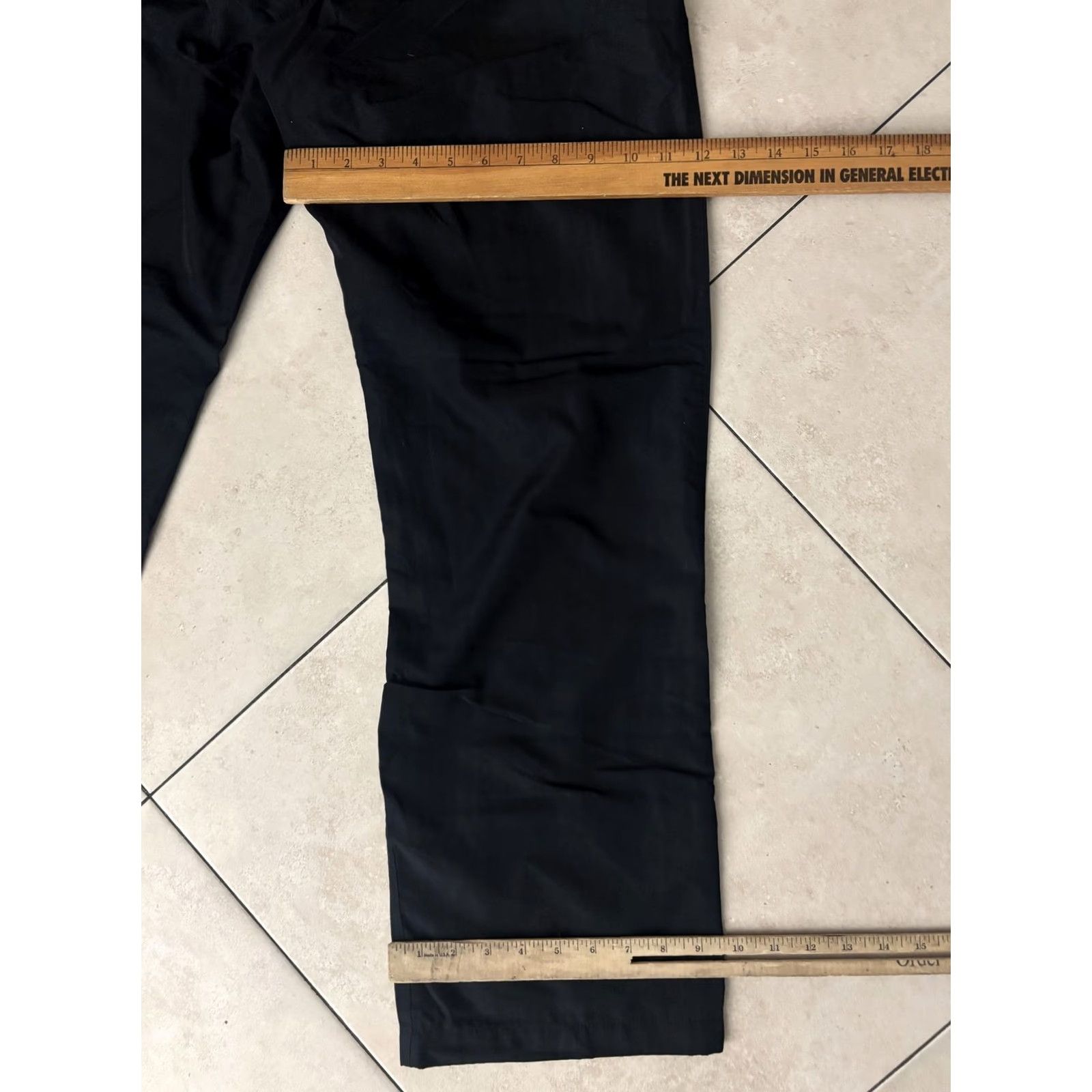 Nike VINTAGE Nike Athletic Pants Womens Small Black Windbreaker Track Pants Swoosh Logo Size 28" / US 6 / IT 42 - 7 Thumbnail