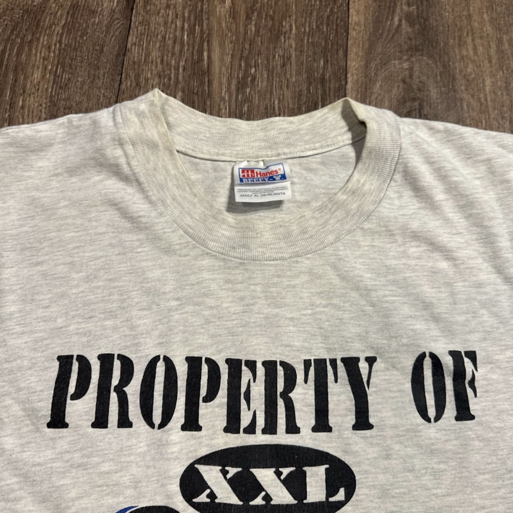 Hanes VINTAGE 1999 San Bernardino Stampede MiLB Minor League Baseball Angels XL Shirt Mens Gray Size US XL / EU 56 / 4 - 7 Thumbnail
