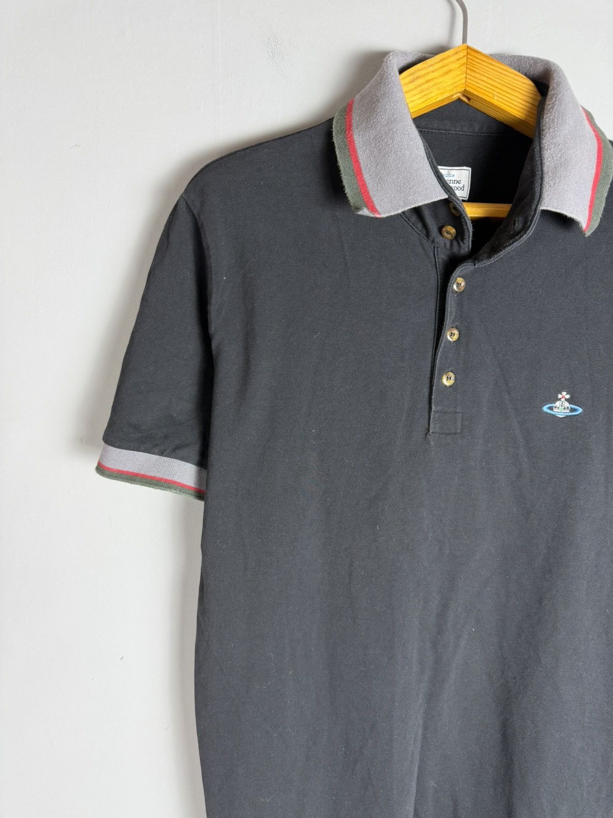 Vivienne Westwood Mens Vivienne Westwood polo tee tshirt Size US XL / EU 56 / 4 - 3 Thumbnail