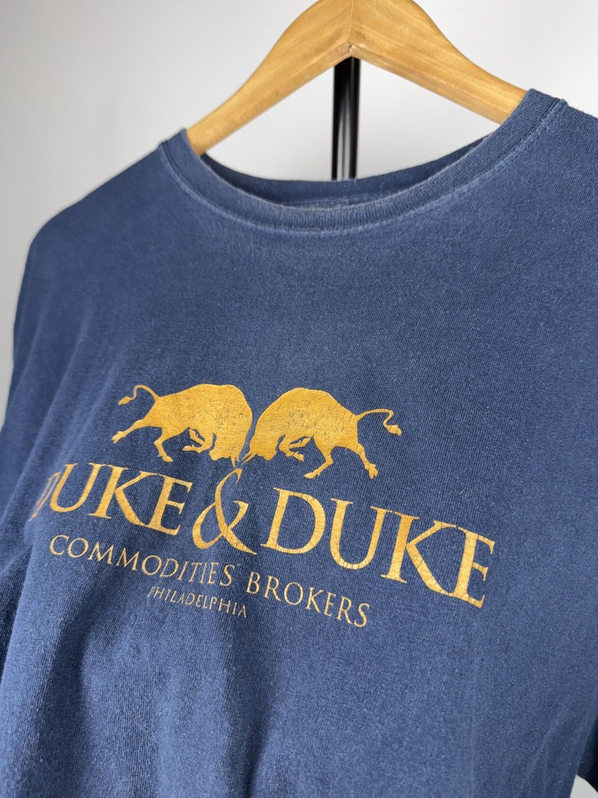 Vintage 90s Duke & Duke Commodities Brokers Trading Places T-Shirt Size US XXL / EU 58 / 5 - 4 Thumbnail