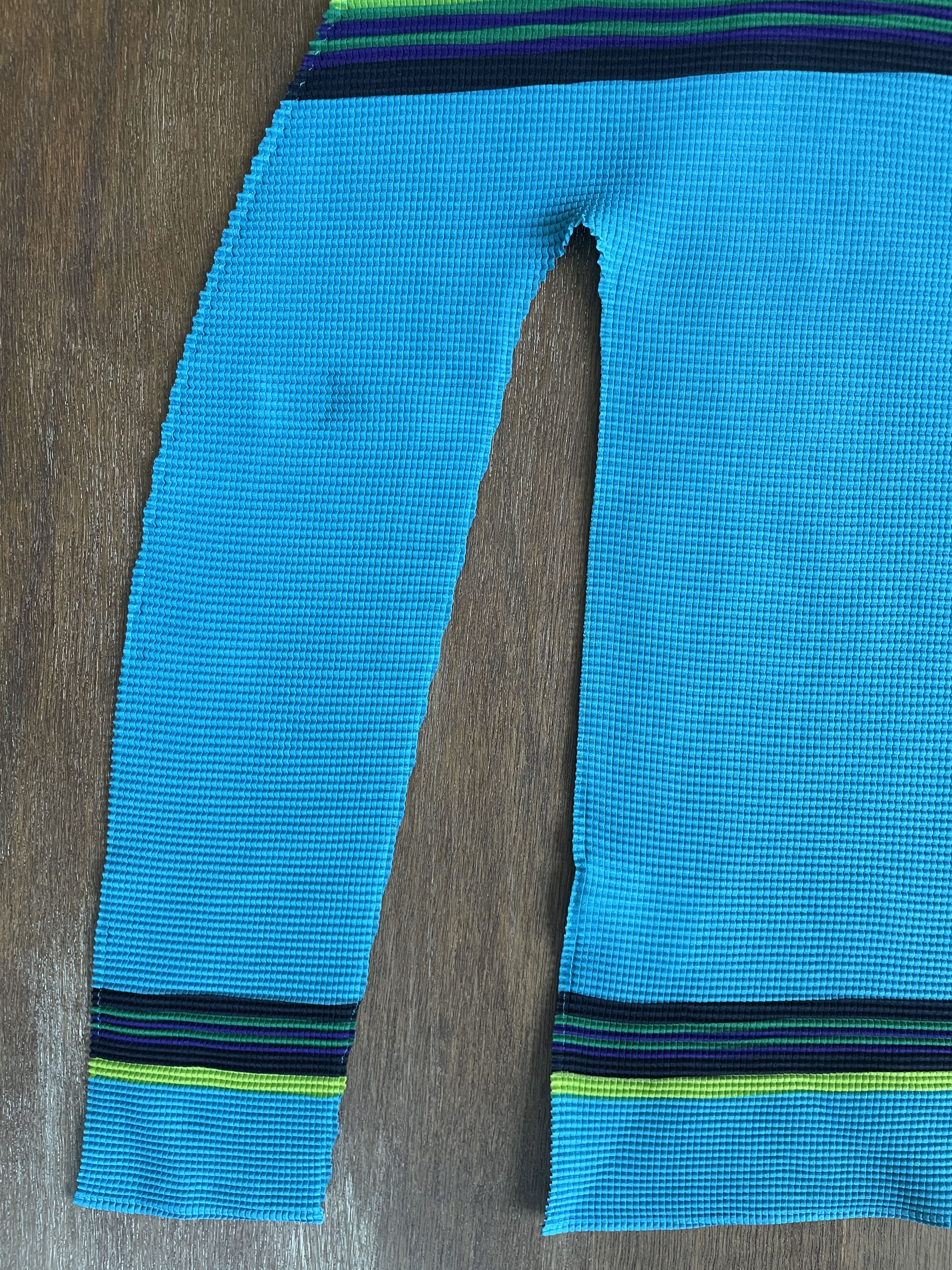 Issey Miyake ISSEY MIYAKE ME Turquoise Turtle Neck Size US XXS / EU 40 - 7 Thumbnail