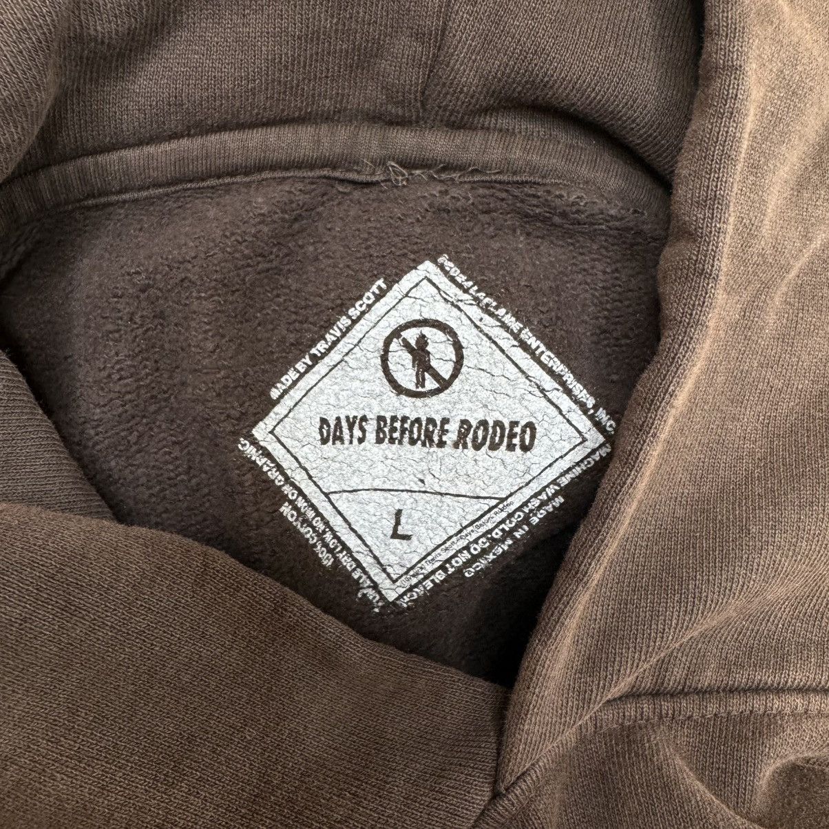Sp5der Sp5der X Travis Scott Days Before Rodeo Hoodie SIZE LARGE Size US L / EU 52-54 / 3 - 5 Thumbnail