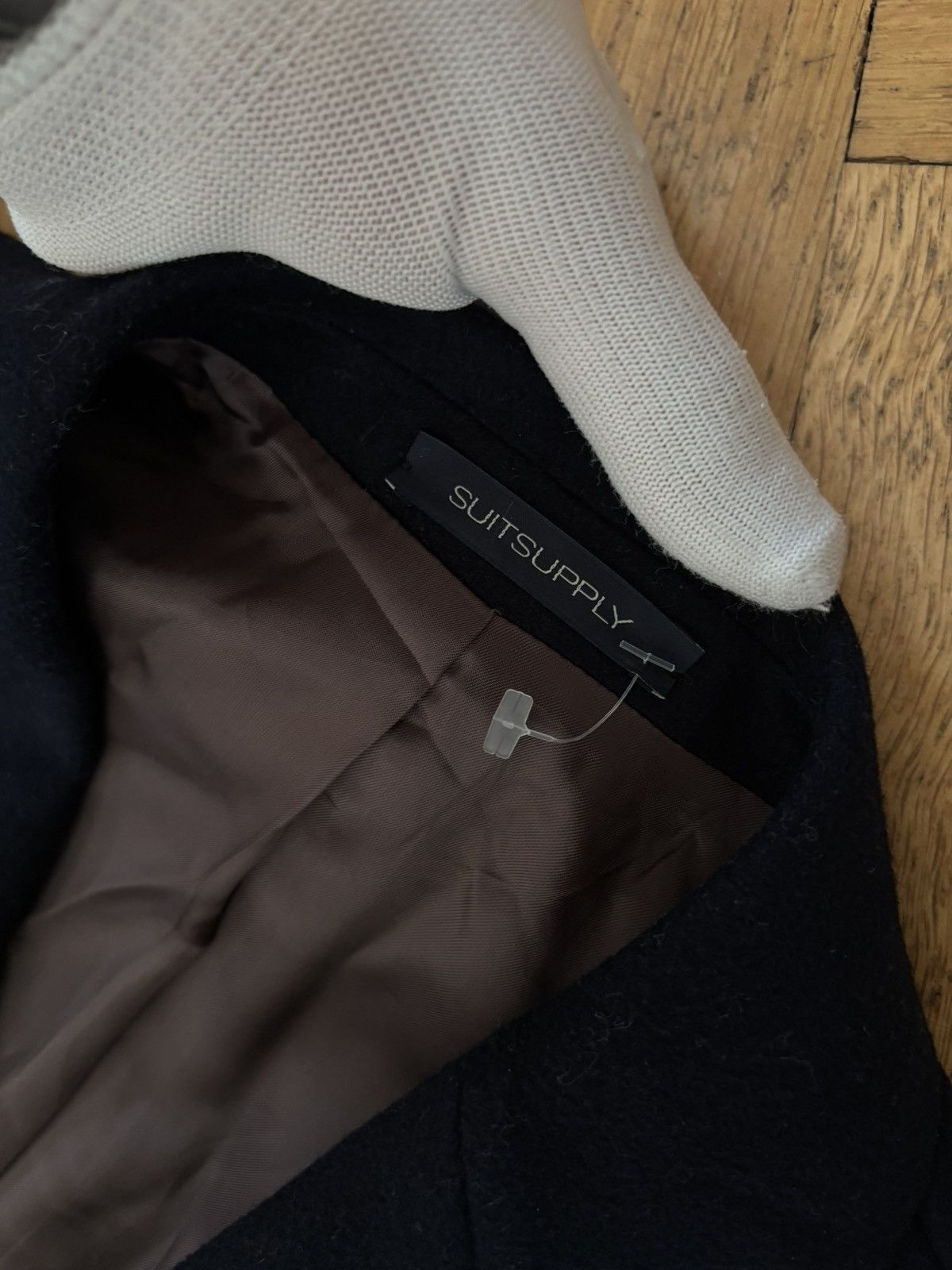 Suitsupply Suitssuply vicenza men wool navy coat Size US S / EU 44-46 / 1 - 8 Thumbnail