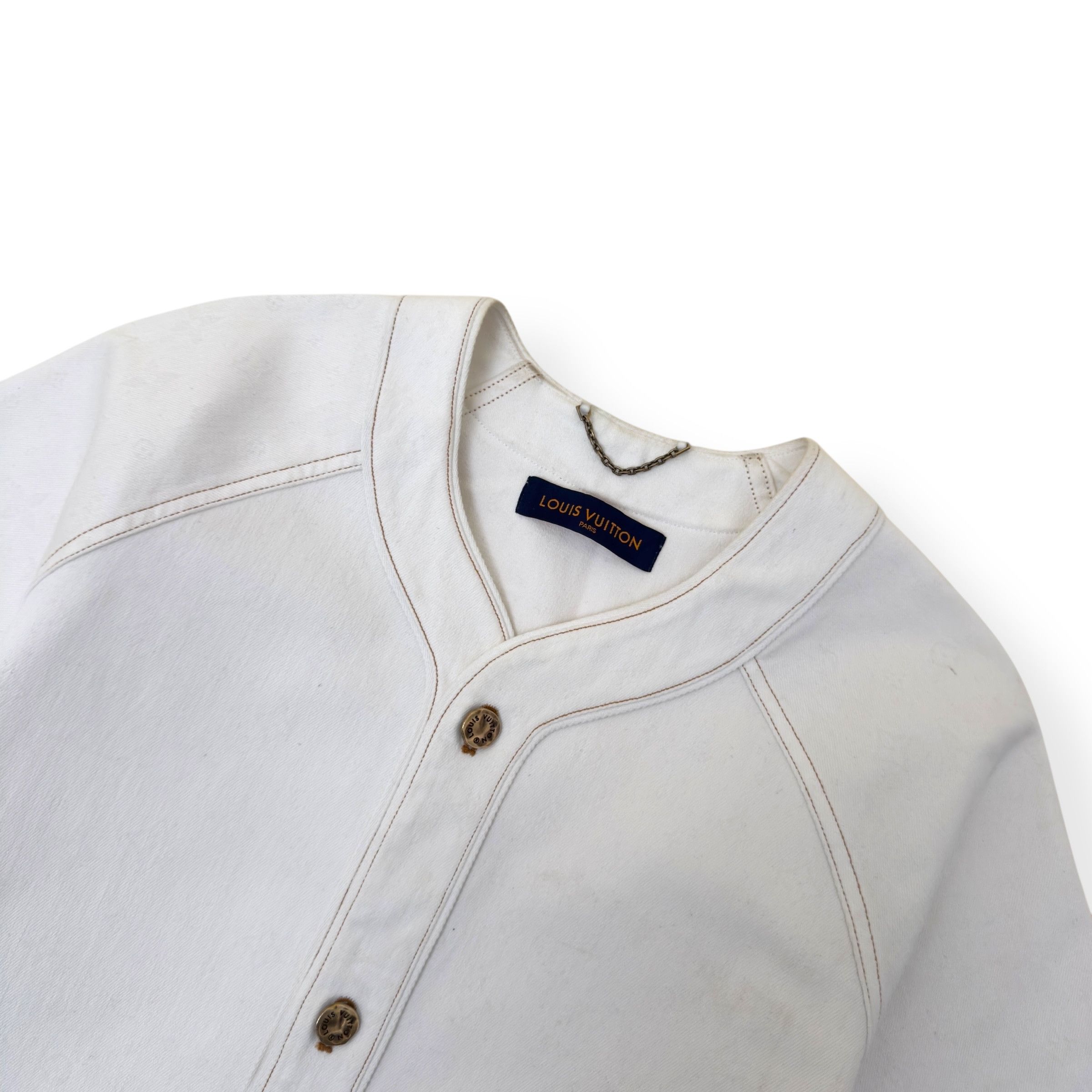 Louis Vuitton LOUIS VUITTON MONOGRAM BASEBALL SHIRT XL Size US XL / EU 56 / 4 - 3 Thumbnail