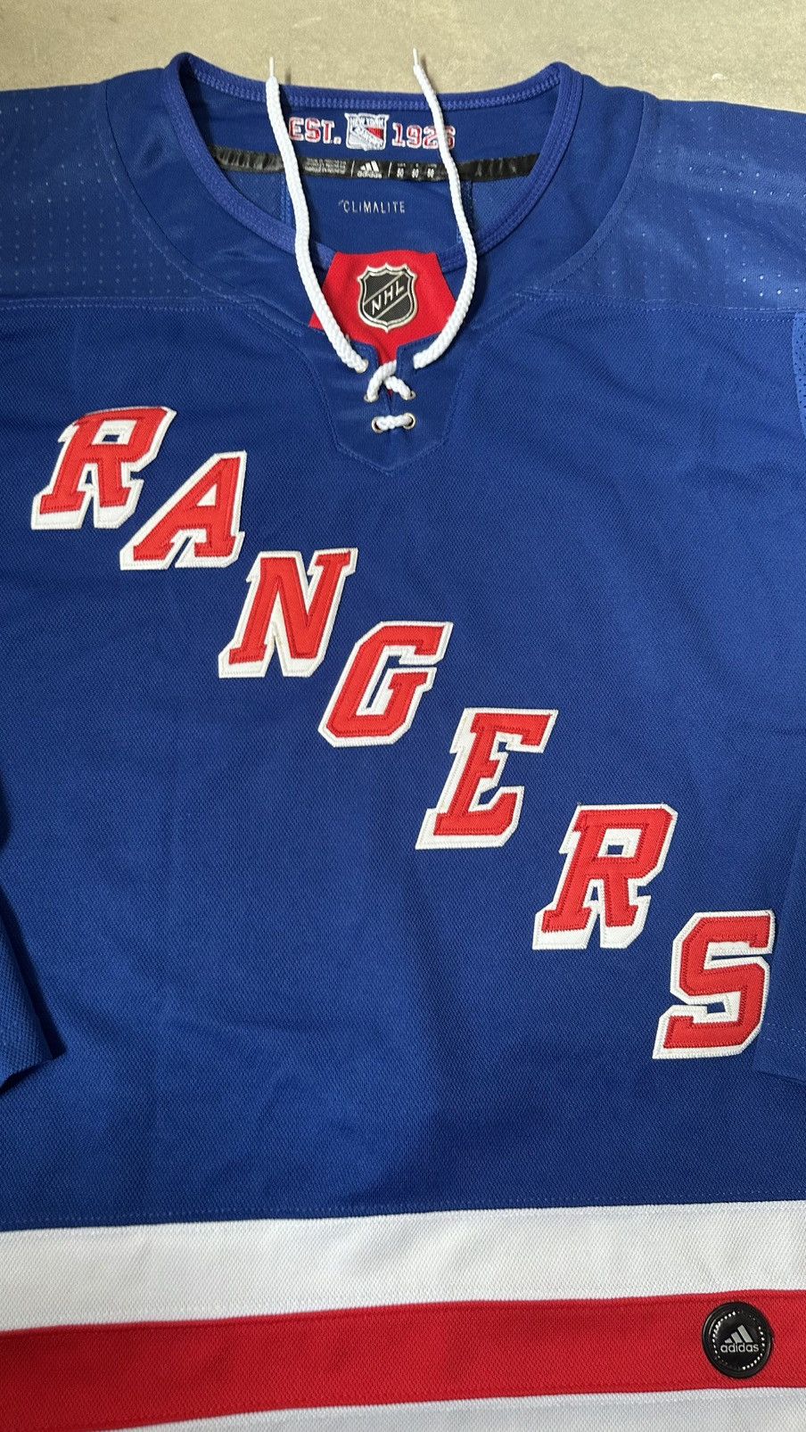 Adidas ADIDAS X NHL NEW YORK RANGERS KAAPO KAKKO JERSEY Size US L / EU 52-54 / 3 - 2 Thumbnail