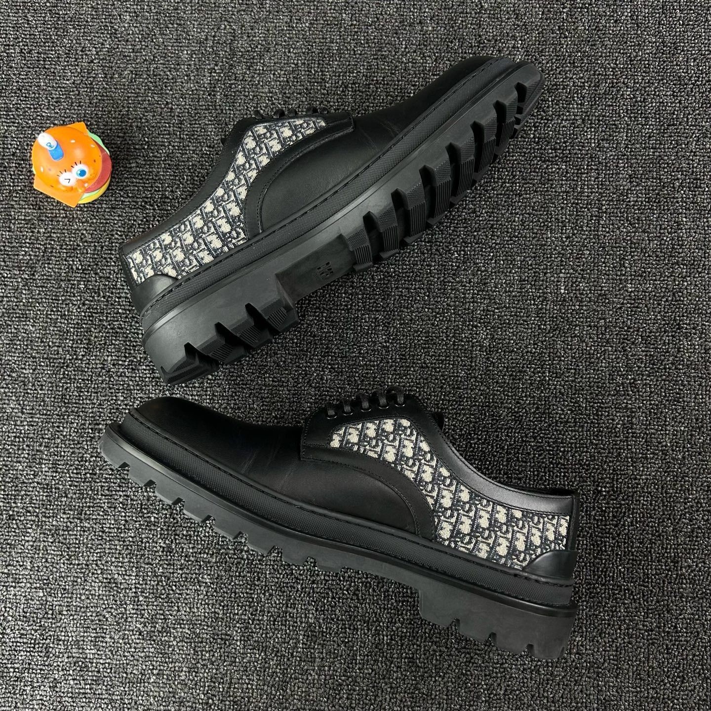 Dior Dior Black Monogram Leather Boots Size US 8 / EU 41 - 2 Thumbnail