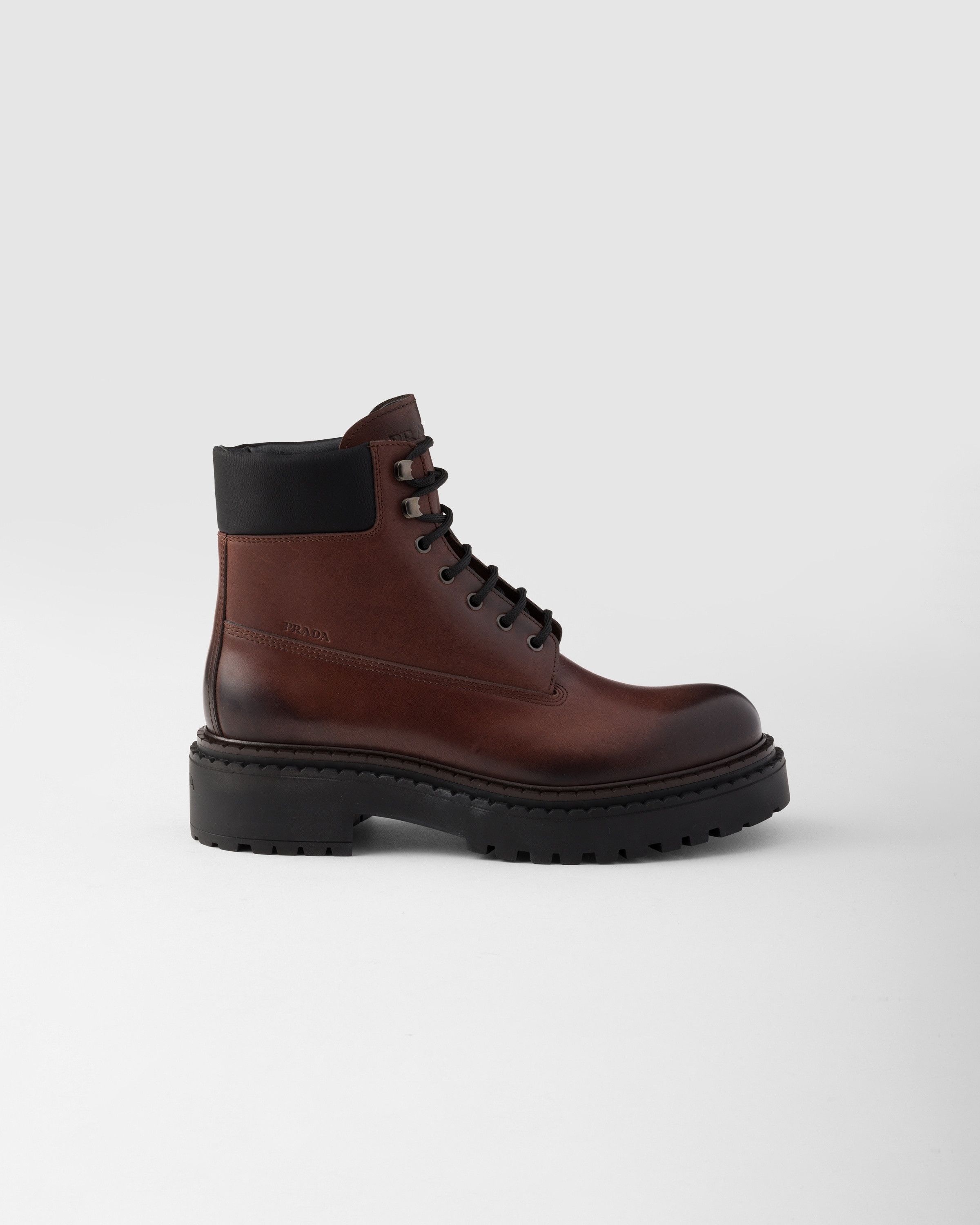 Prada o1bcso1str1025 Re-Nylon Boots in Brown Size US 11.5 / EU 44-45 - 2 Thumbnail