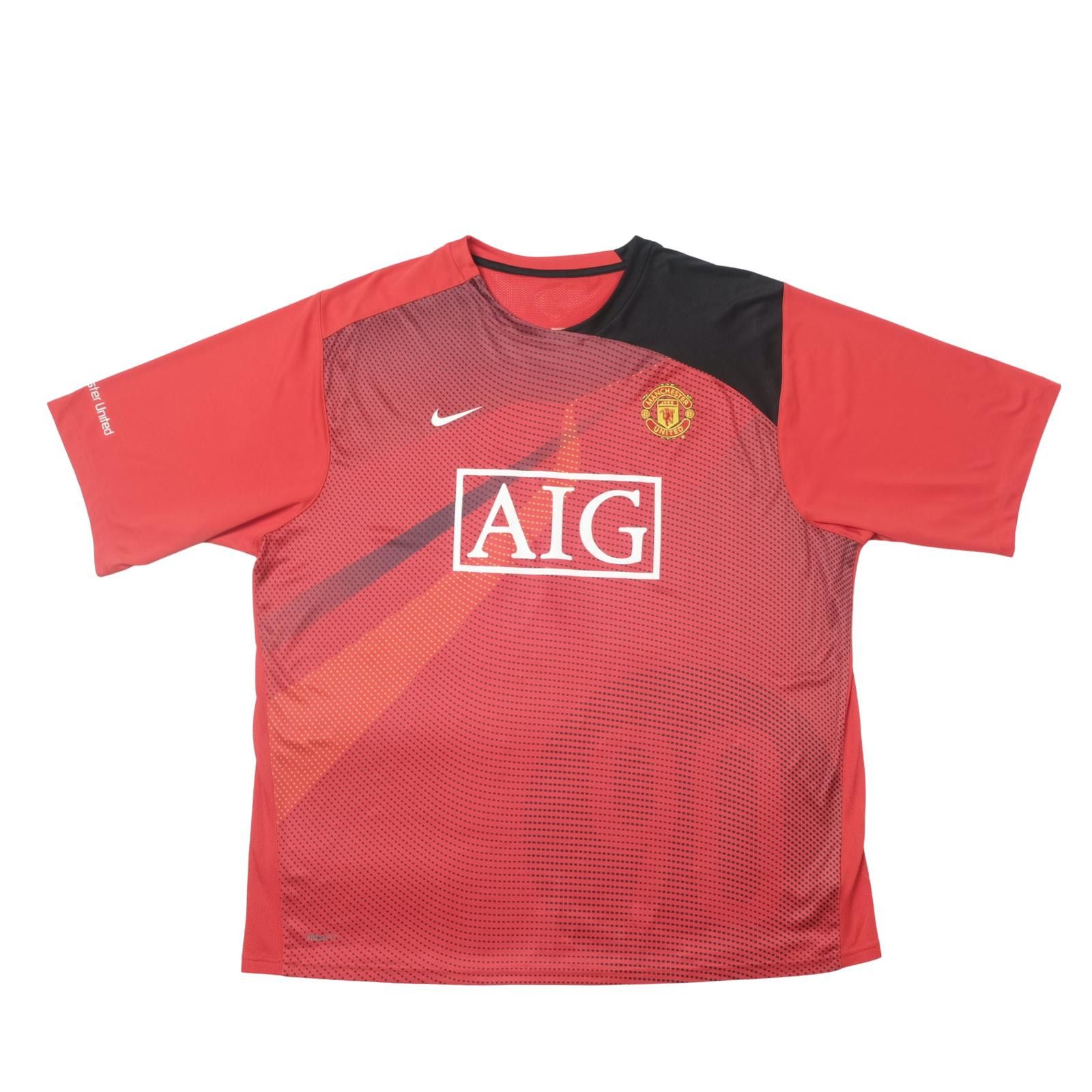 Nike 2008/09 Manchester United Training Shirt Nike (XXL) Size US XXL / EU 58 / 5 - 1 Thumbnail