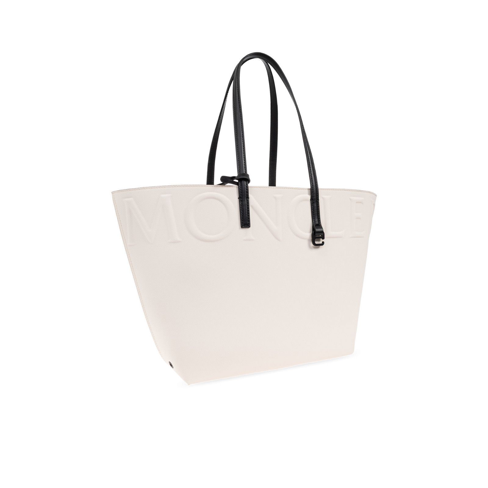 MONCLER $1350 Very Mini White Tote Bag New