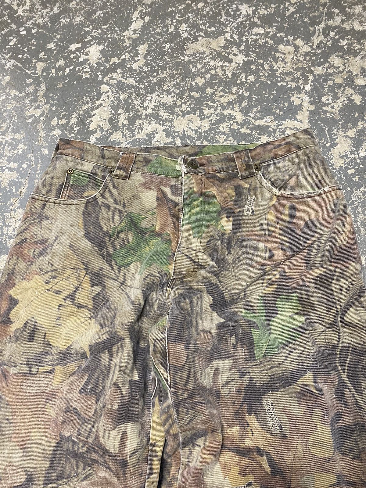 Realtree × Vintage Vintage Cabbelas Insulated Denim Camo Baggy Pants Camo Size US 36 / EU 52 - 9 Thumbnail