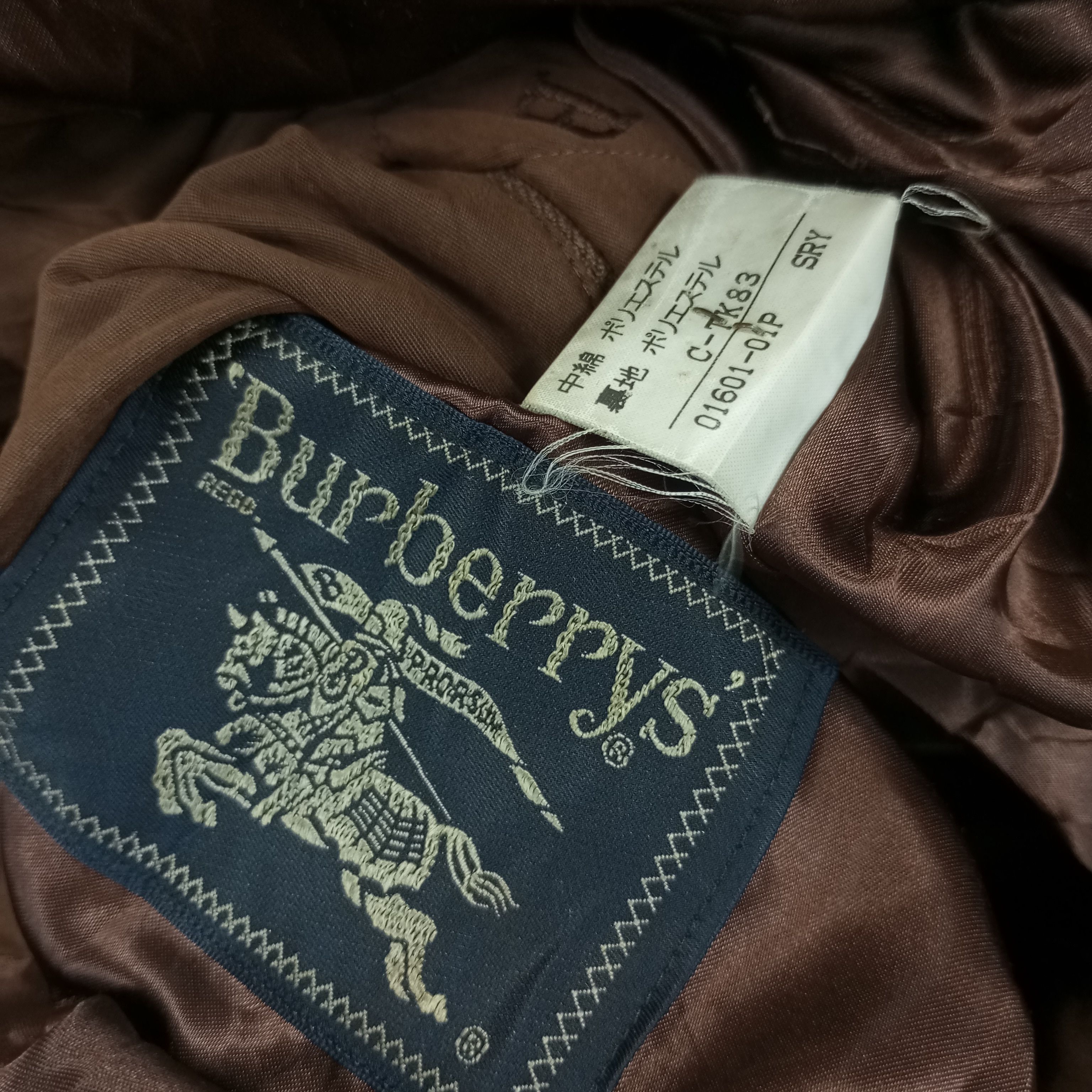 Burberry × Vintage Burberrys Winter Fashion Style Jacket Size US L / EU 52-54 / 3 - 8 Thumbnail