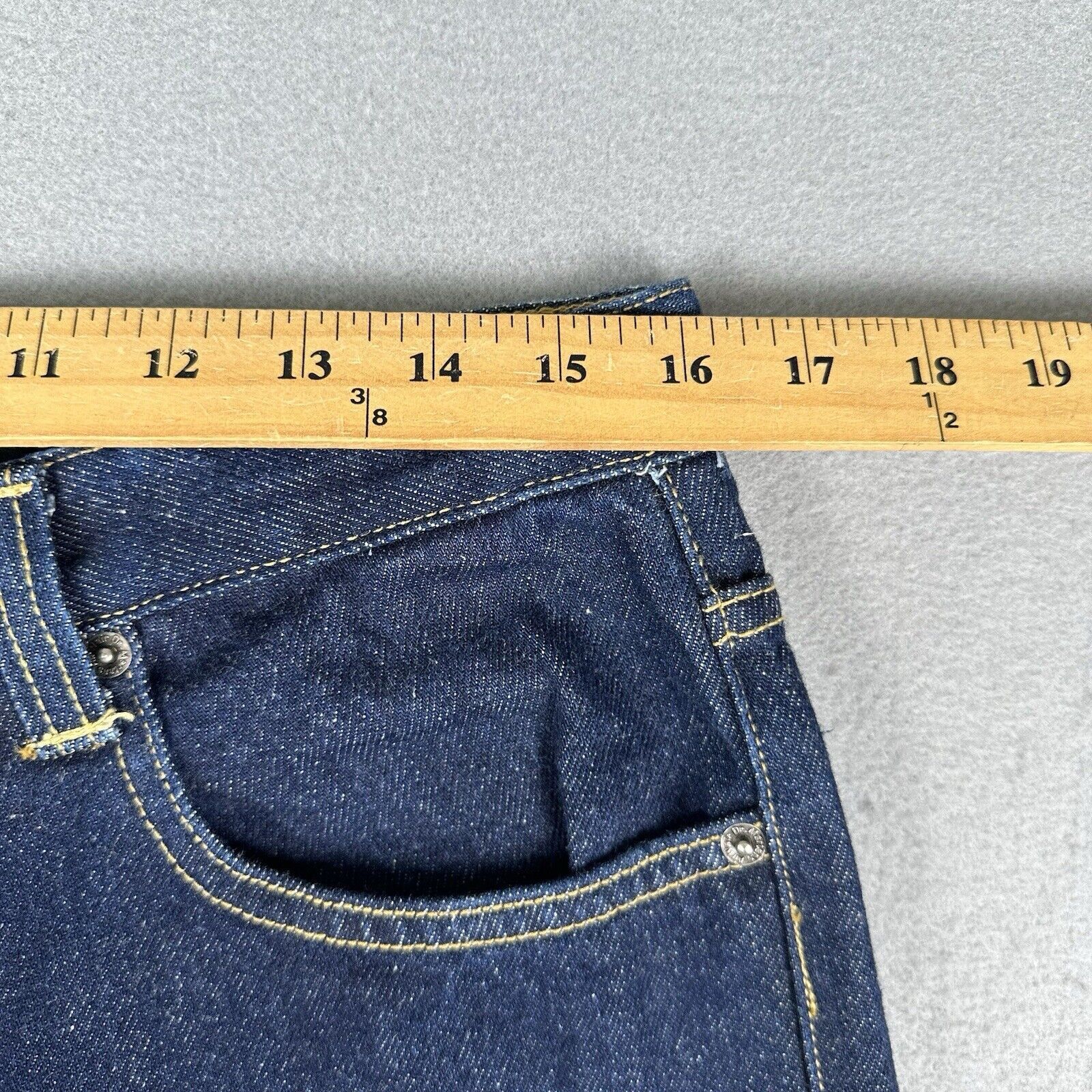 Dr. Martens Dr Marten Air Wair Straight Fit Jeans Men’s 34x32 Blue Denim Size US 34 / EU 50 - 13 Thumbnail