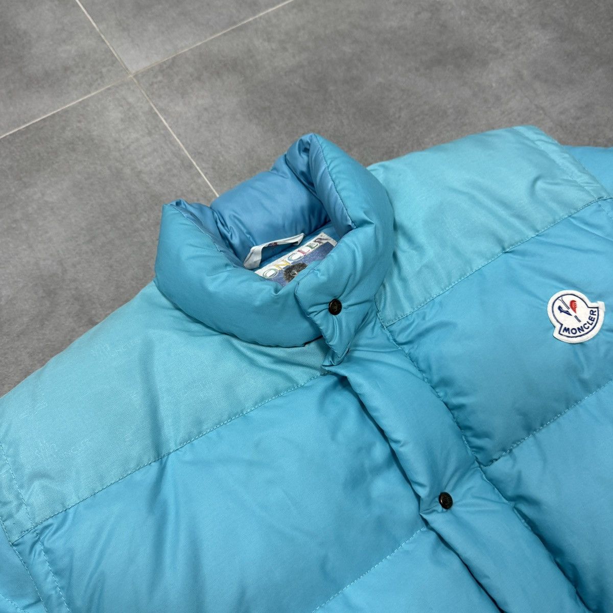 Moncler Grenoble Vintage Moncler Grenoble Down Vest Jacket Retro Blue Size 1 Size US S / EU 44-46 / 1 - 12 Thumbnail