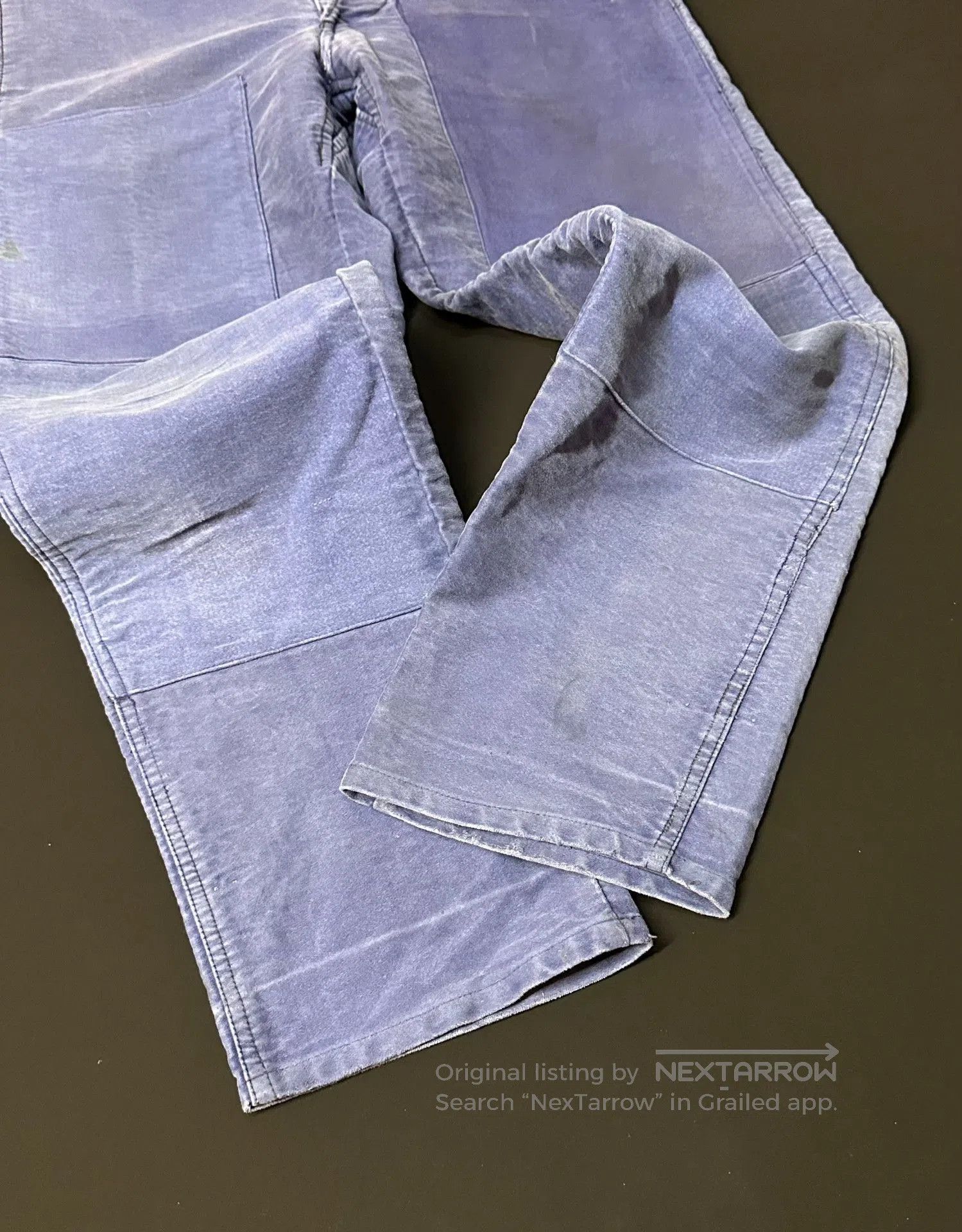Vintage Vintage Chrome Hearts 50s Moleskin Workwear Pants. Size US 31 - 2 Thumbnail