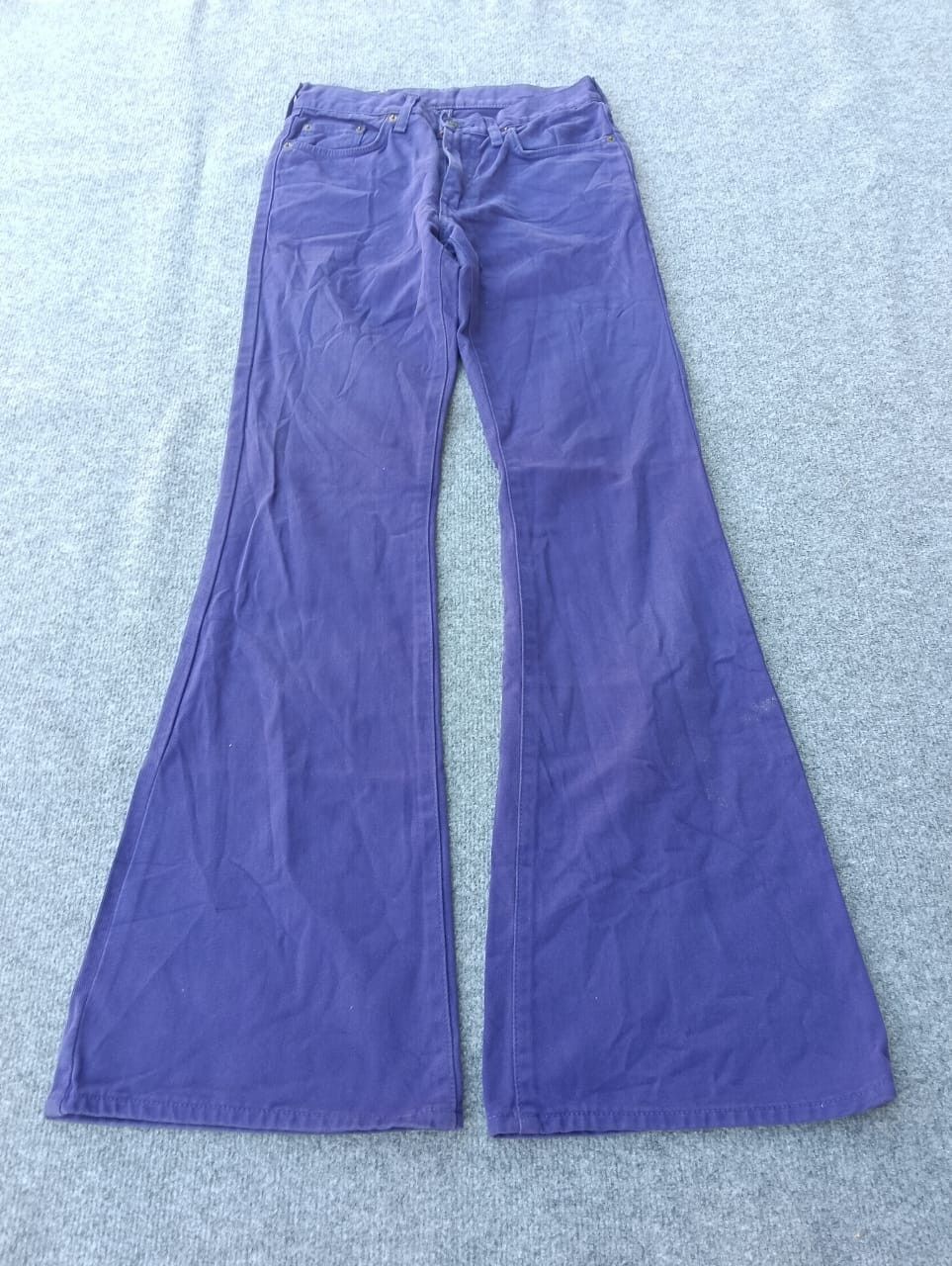Edwin EDWIN 503 Purple Bell Bottom Flare Denim Jeans Size US 28 / EU 44 - 1 Thumbnail