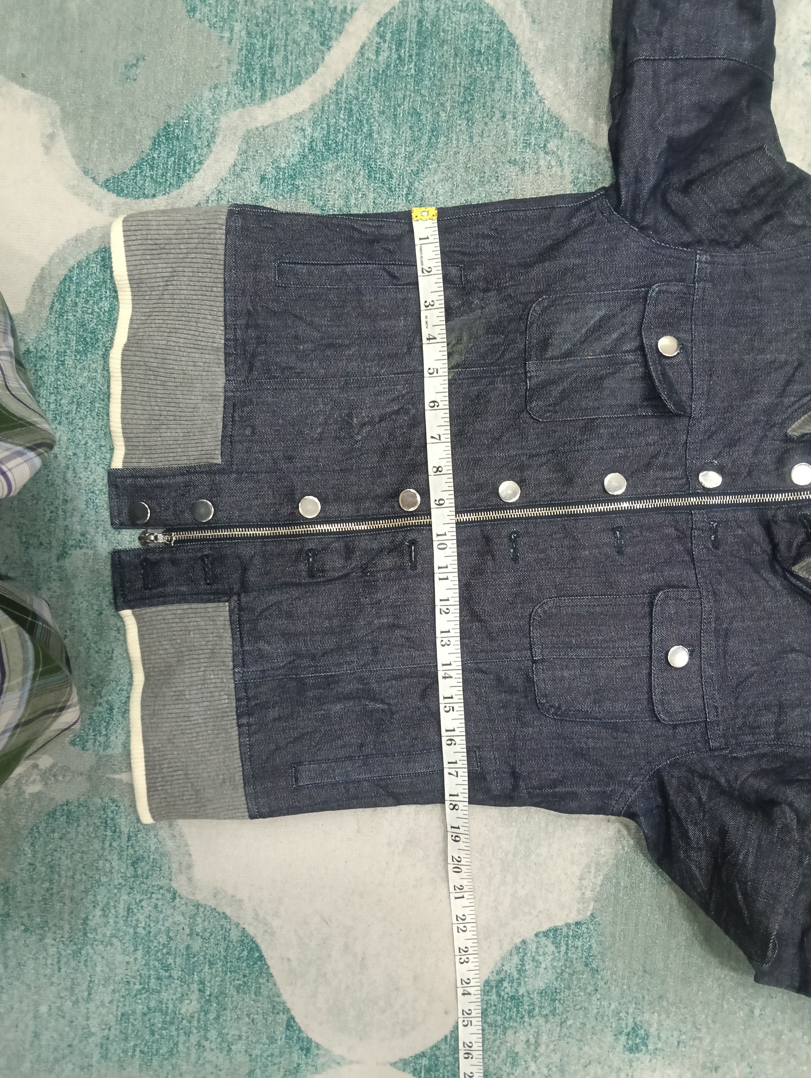 Japanese Brand Kiit Japan Denim Jacket Riri Zipper Size XS / US 0-2 / IT 36-38 - 13 Thumbnail