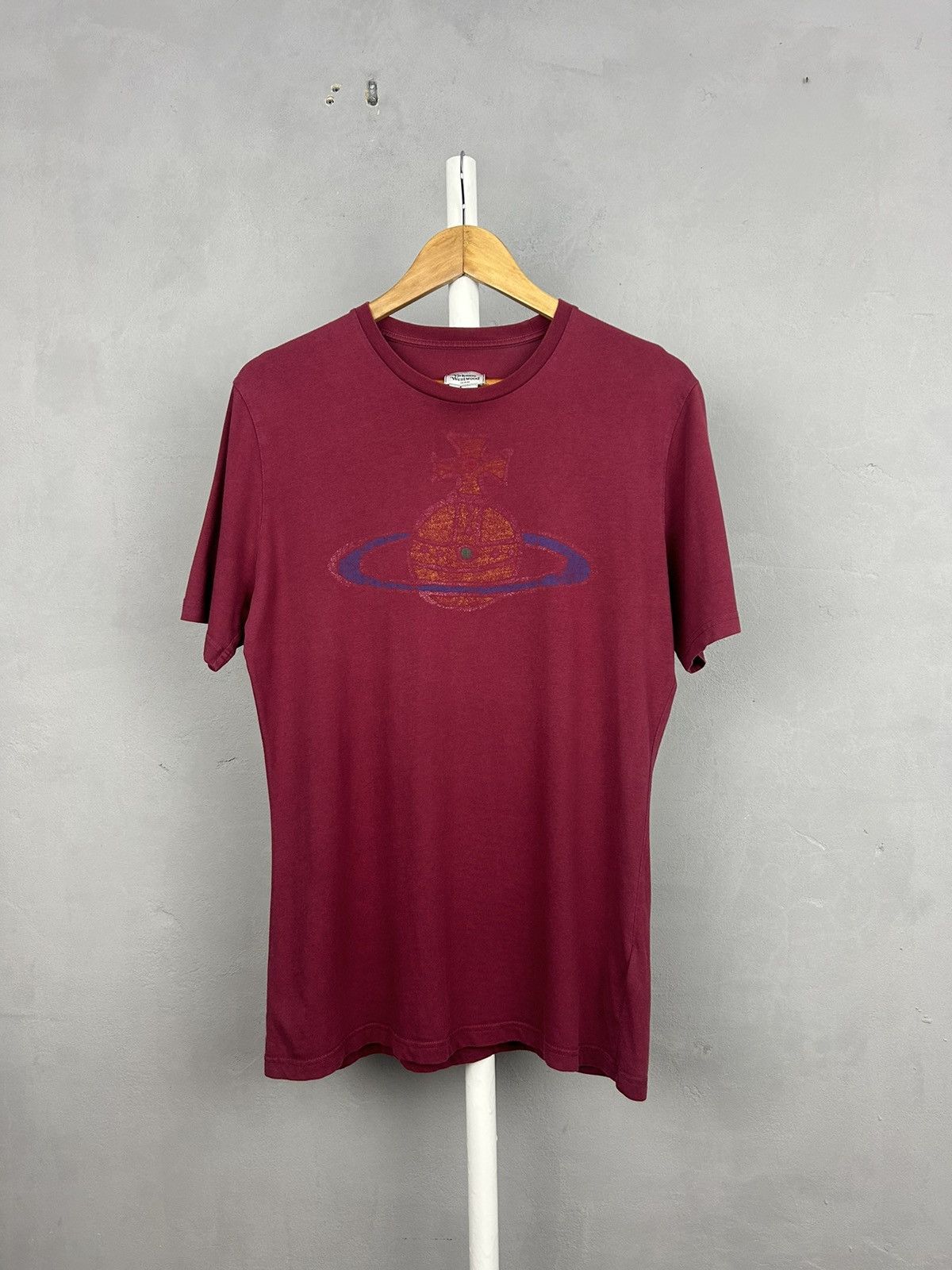 Vivienne Westwood Vivienne Westwood Big Orb Logo T-Shirt Size US L / EU 52-54 / 3 - 1 Thumbnail