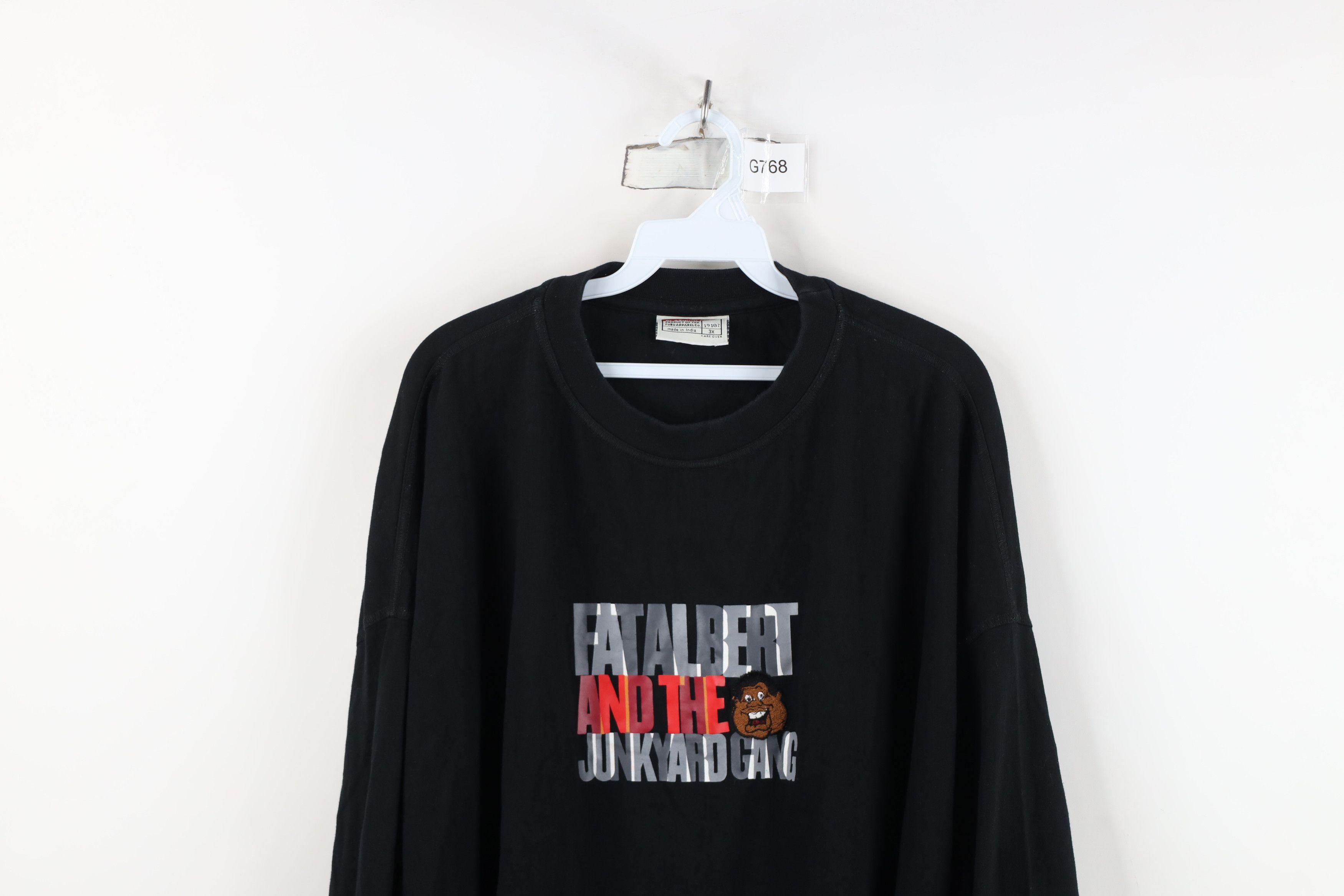 Fubu Vintage 90s Y2K FUBU The Junkyard Gang Long Sleeve T-Shirt Size US XXL / EU 58 / 5 - 2 Thumbnail