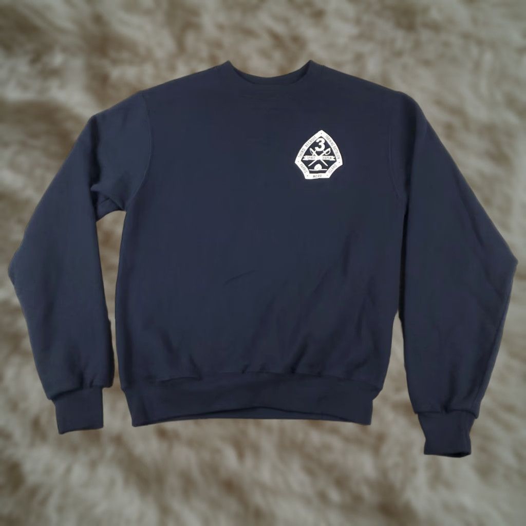 Champion Champion Sweatshirt Mens Size Small Navy Blue Pullover Casual Long Sleeve Size US S / EU 44-46 / 1 - 1 Thumbnail