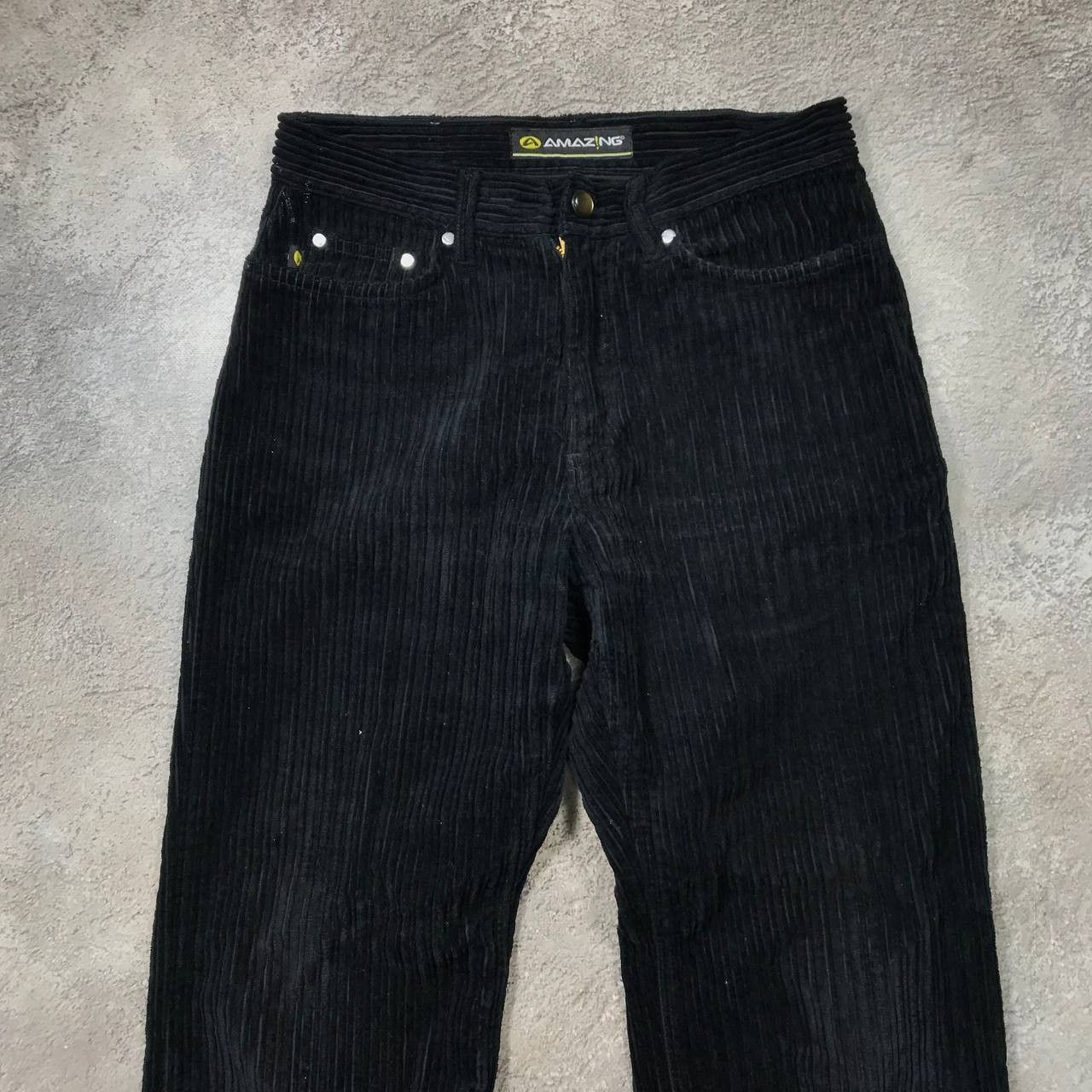 Vintage Vintage 90s Y2K Baggy Wide Leg Distressed Jeans Streetwear 2 Size US 28 / EU 44 - 2 Thumbnail