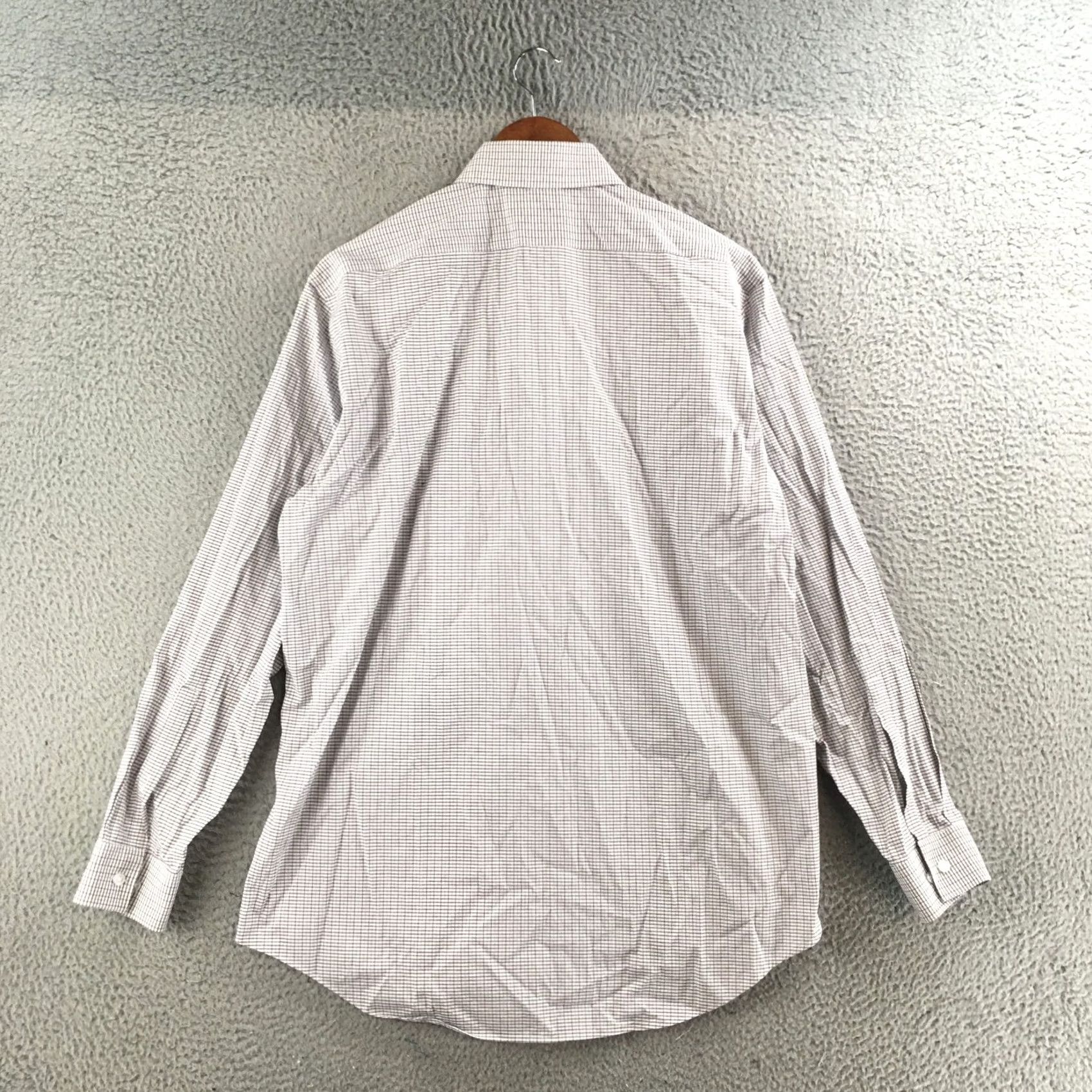 Calvin Klein Calvin Klein Button-Up Shirts Mens L Multicolor Cotton Blend Long Sleeve Plaid Shirt Size US L / EU 52-54 / 3 - 7 Thumbnail