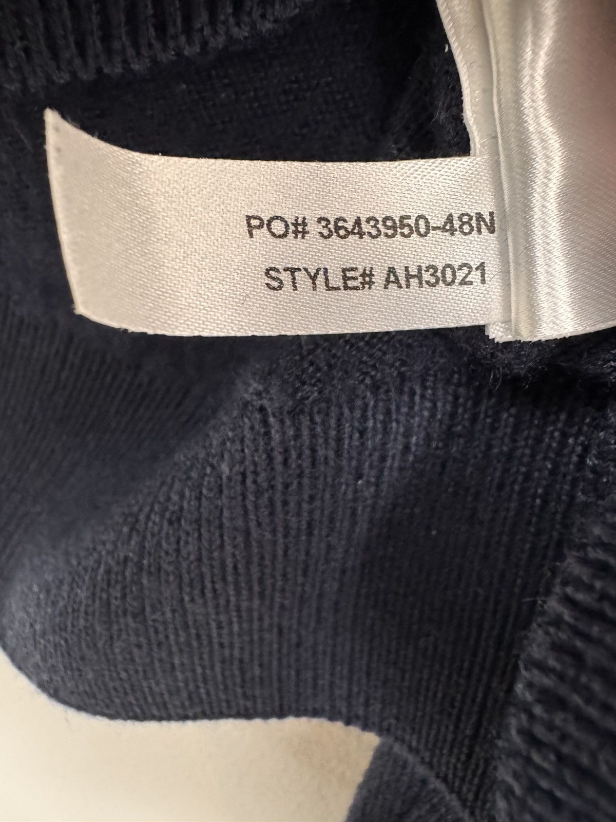 Lacoste Lacoste Men Wool Crewneck Sweater Dark Navy Size S Size US S / EU 44-46 / 1 - 7 Thumbnail