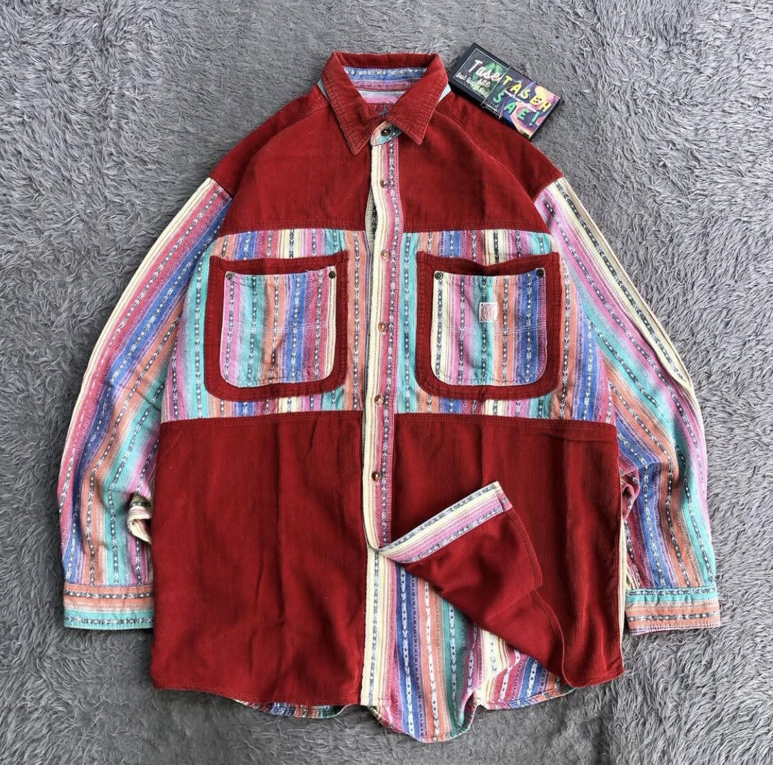 Other Vintage KEARNEY JEANS SHIRTS Design By YAMANAKA Size US L / EU 52-54 / 3 - 1 Thumbnail