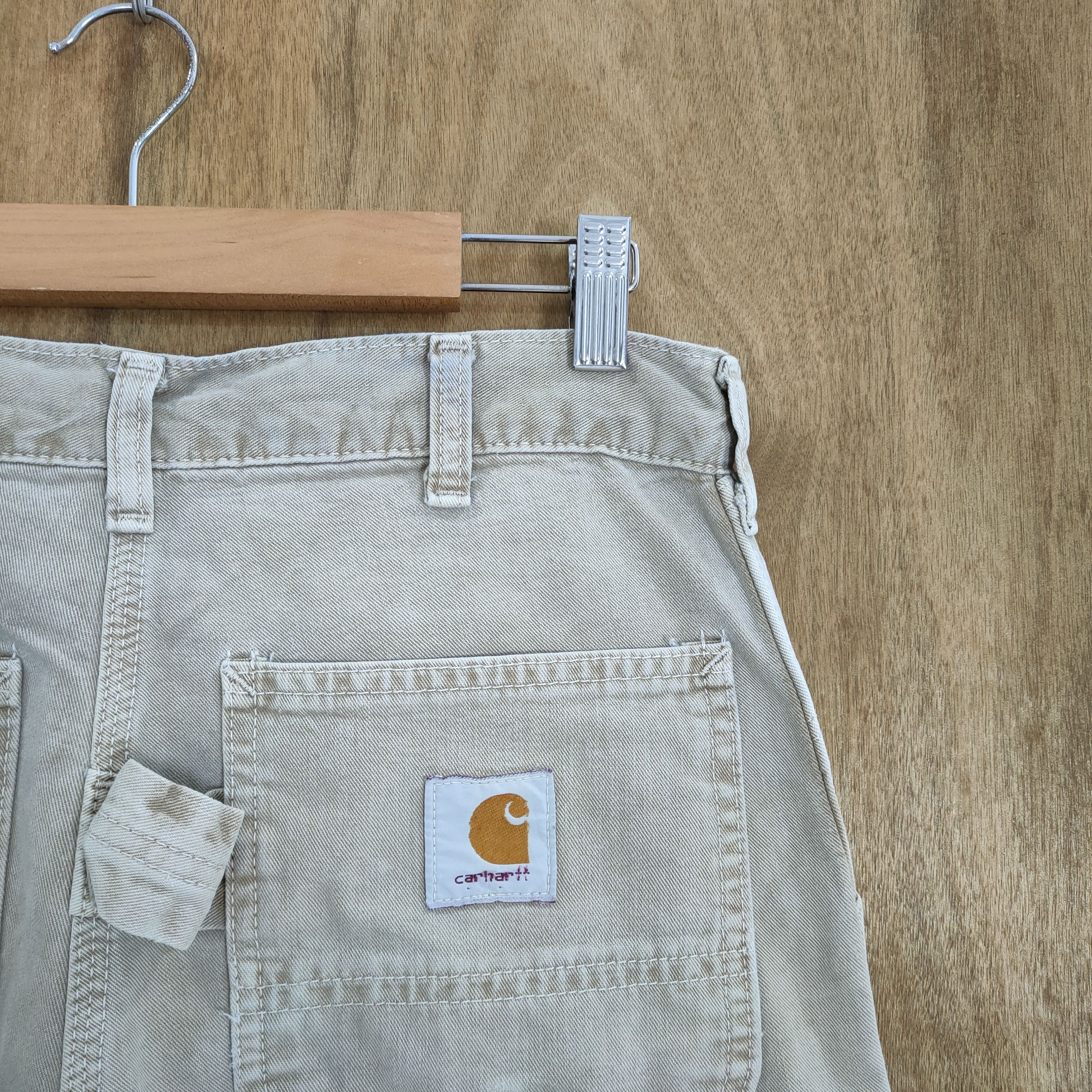 Carhartt × Vintage CARHARTT FADED DISTRESSED CARGO PANTS Size US 29 - 8 Thumbnail