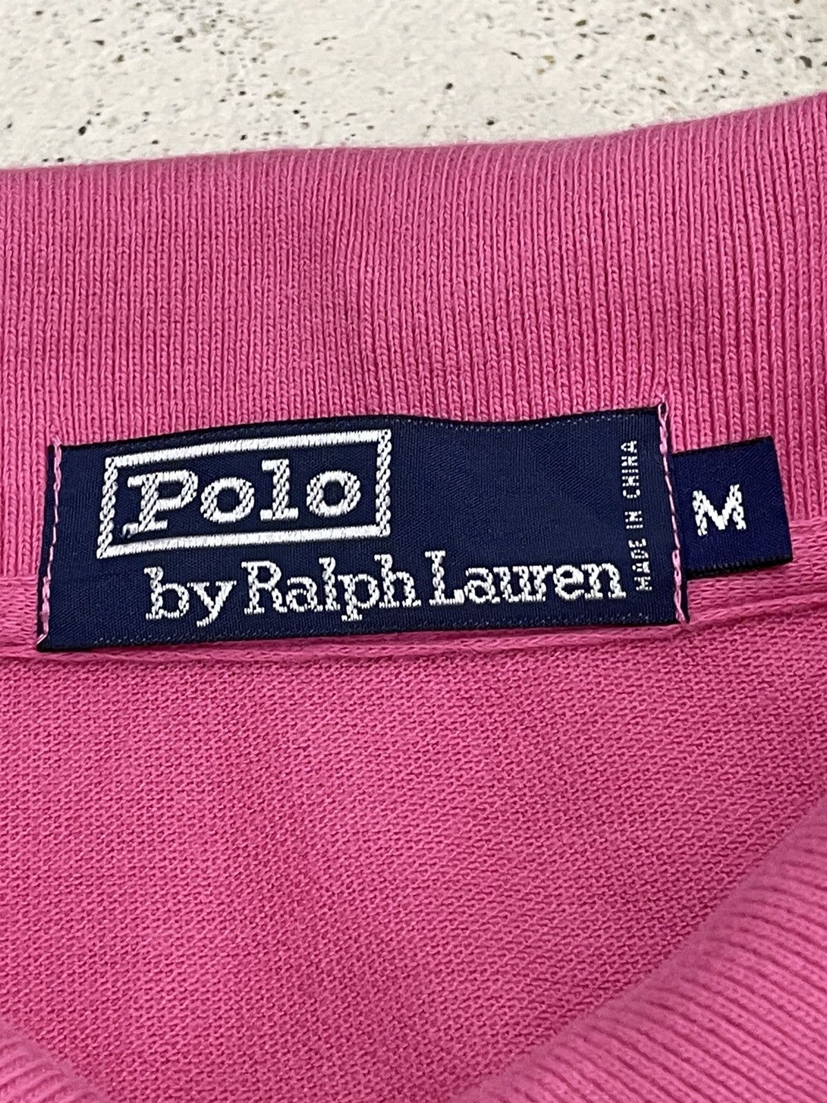 Polo Ralph Lauren Vintage Polo Pink Small Pony Size US M / EU 48-50 / 2 - 10 Thumbnail
