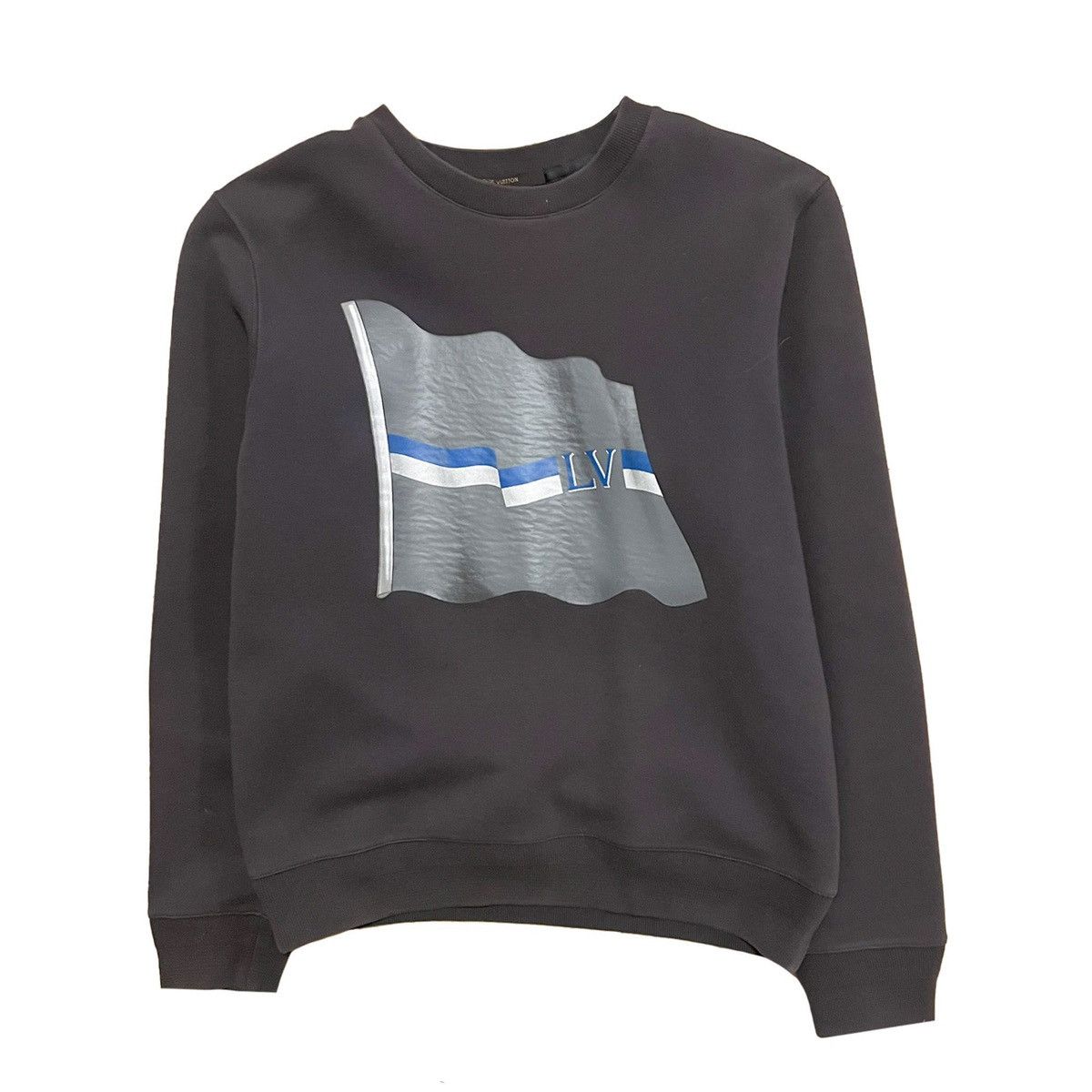 Louis Vuitton Louis Vuitton Flag Logo Sweatshirt Size US S / EU 44-46 / 1 - 1 Thumbnail