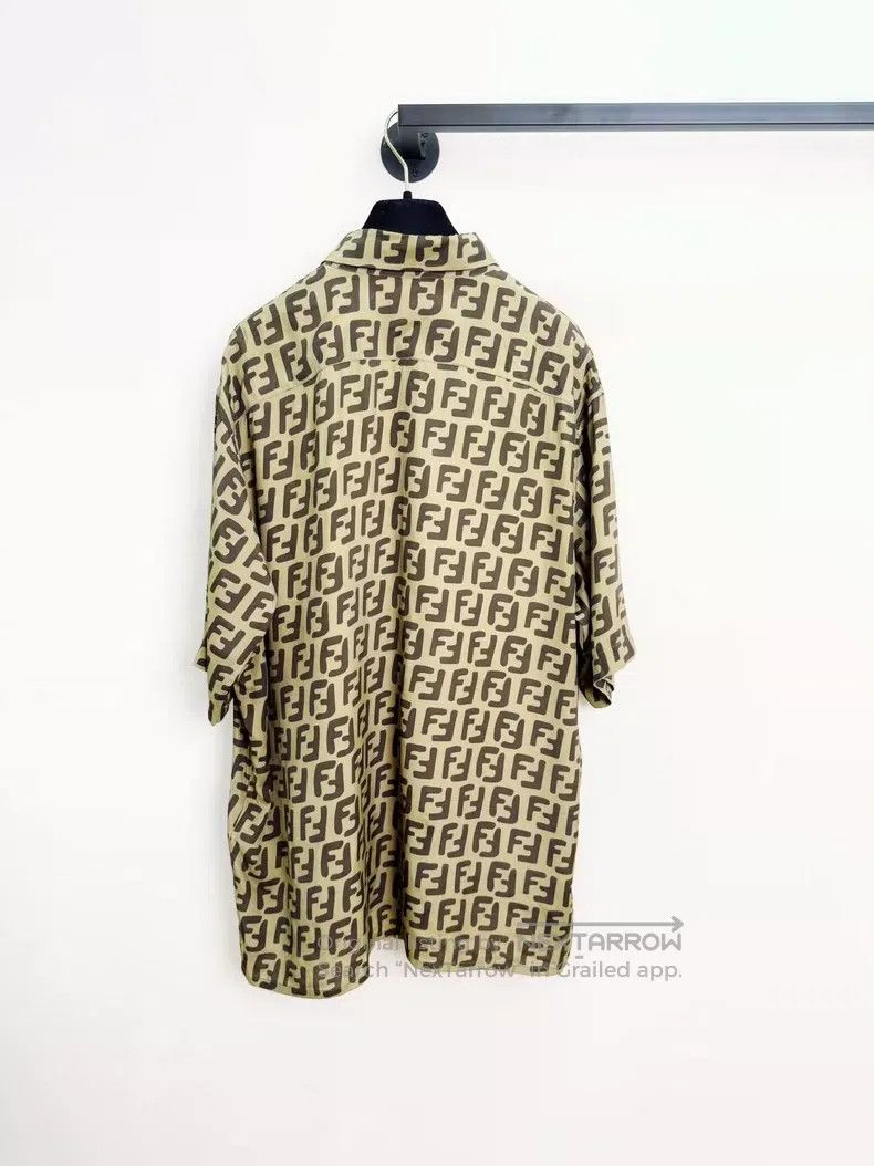 Fendi Fendi Brocade Print Shirt Size US XXS / EU 40 - 7 Thumbnail