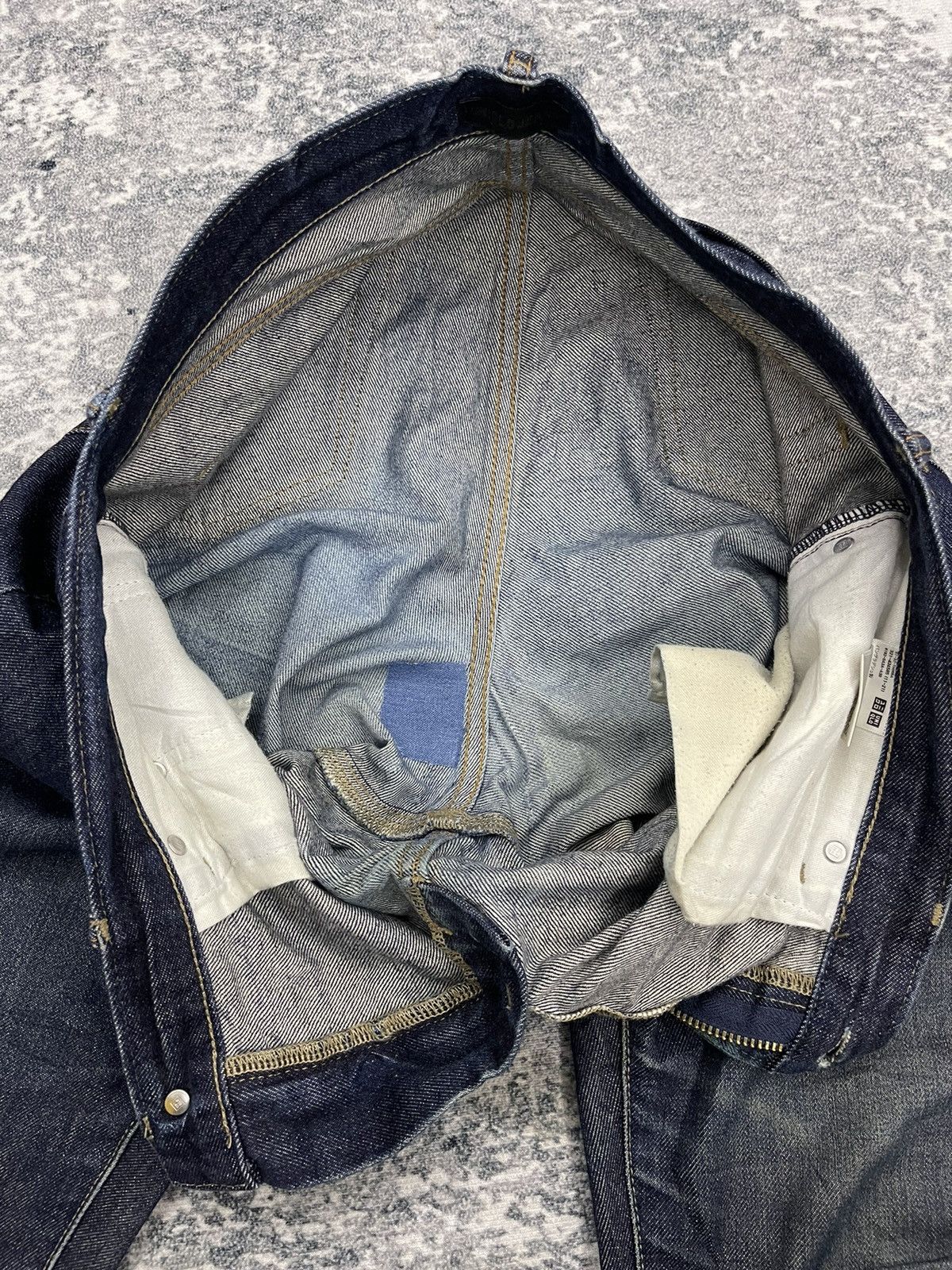 Kaihara Denim Uniqlo Kaihara Selvedge Distressed Jeans Size US 33 - 5 Thumbnail