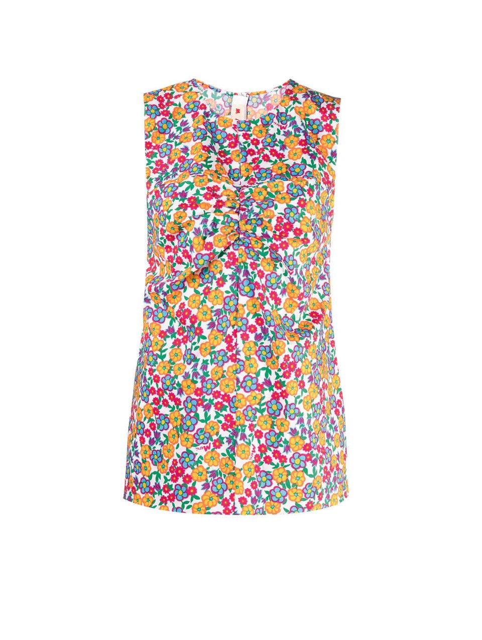 Marni o1y1125 Blouse in Multicolor Size XS / US 0-2 / IT 36-38 - 1 Thumbnail