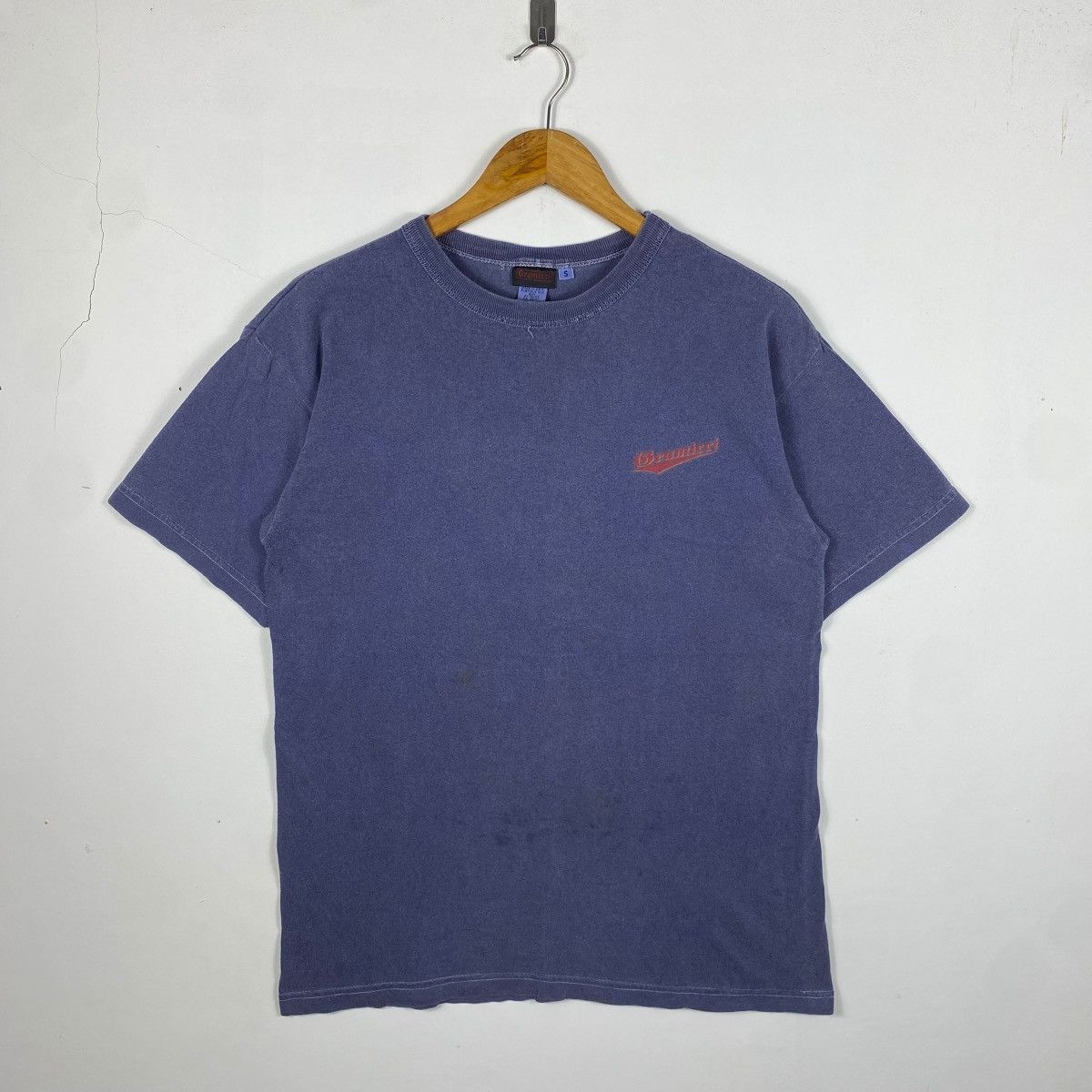Gramicci Vintage 90s GRAMICCI Black Mountain Ale Indigo Dyed Graphic Size US S / EU 44-46 / 1 - 4 Thumbnail