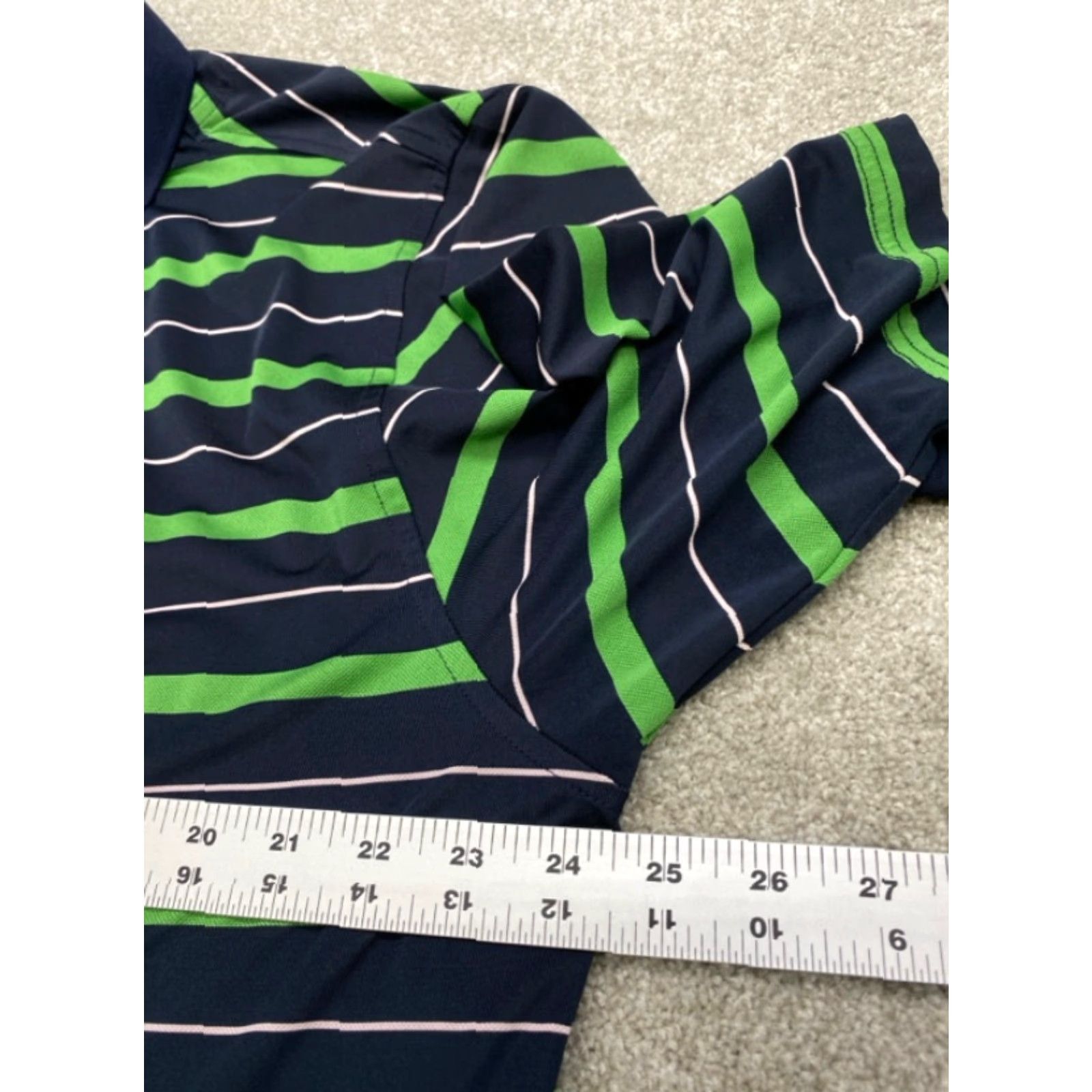 Footjoy FootJoy Polo Shirt Men XL Short Sleeve Multicolor Striped Polo Golf Shirt 5266 Size US XL / EU 56 / 4 - 6 Thumbnail