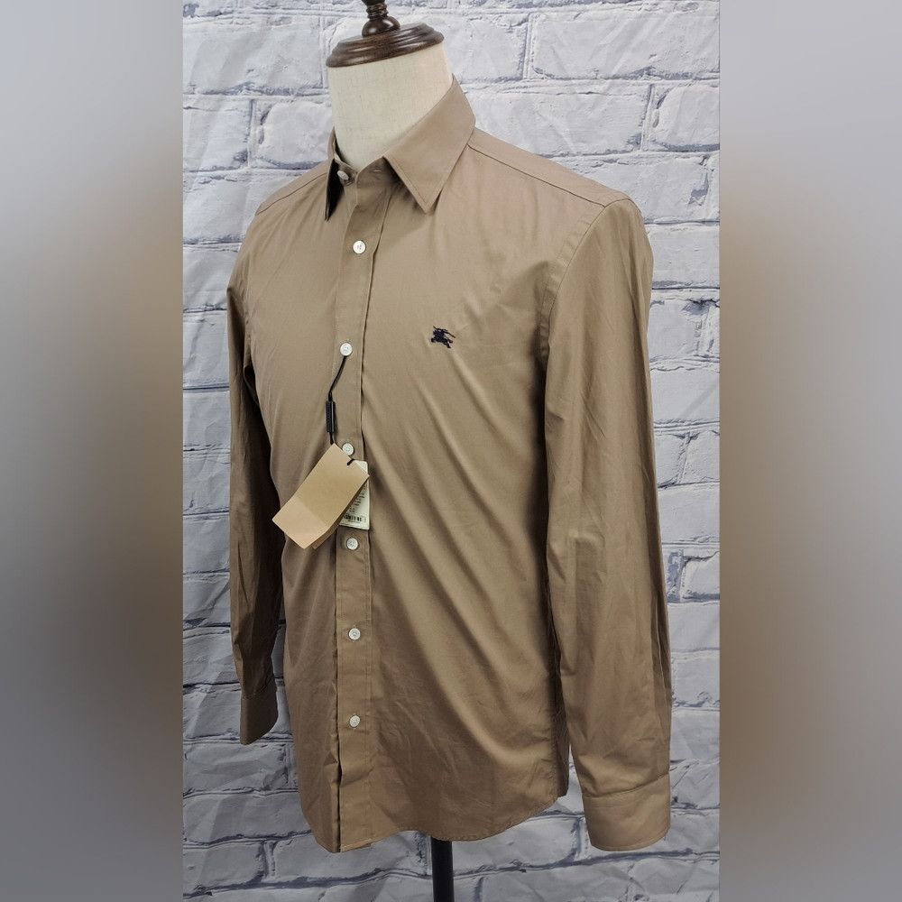 Burberry NWT Burberry Men's Cambridge Button Down Shirt Equestrian K Size US XS / EU 42 / 0 - 2 Thumbnail
