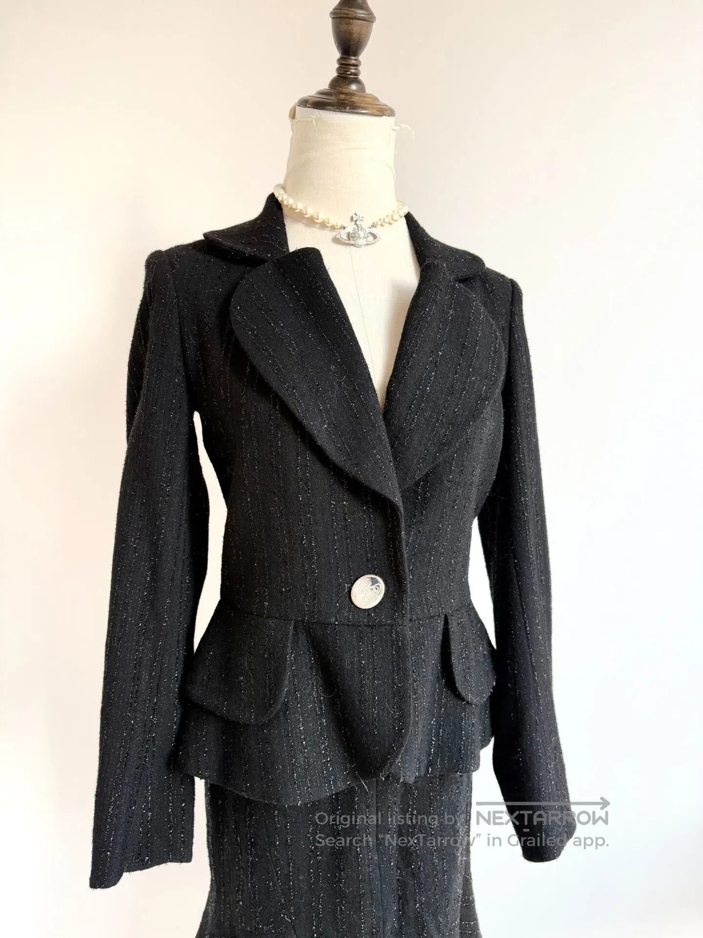Vivienne Westwood Vivienne Westwood Black Heart Suit Set. Size L / US 10 / IT 46 - 3 Thumbnail