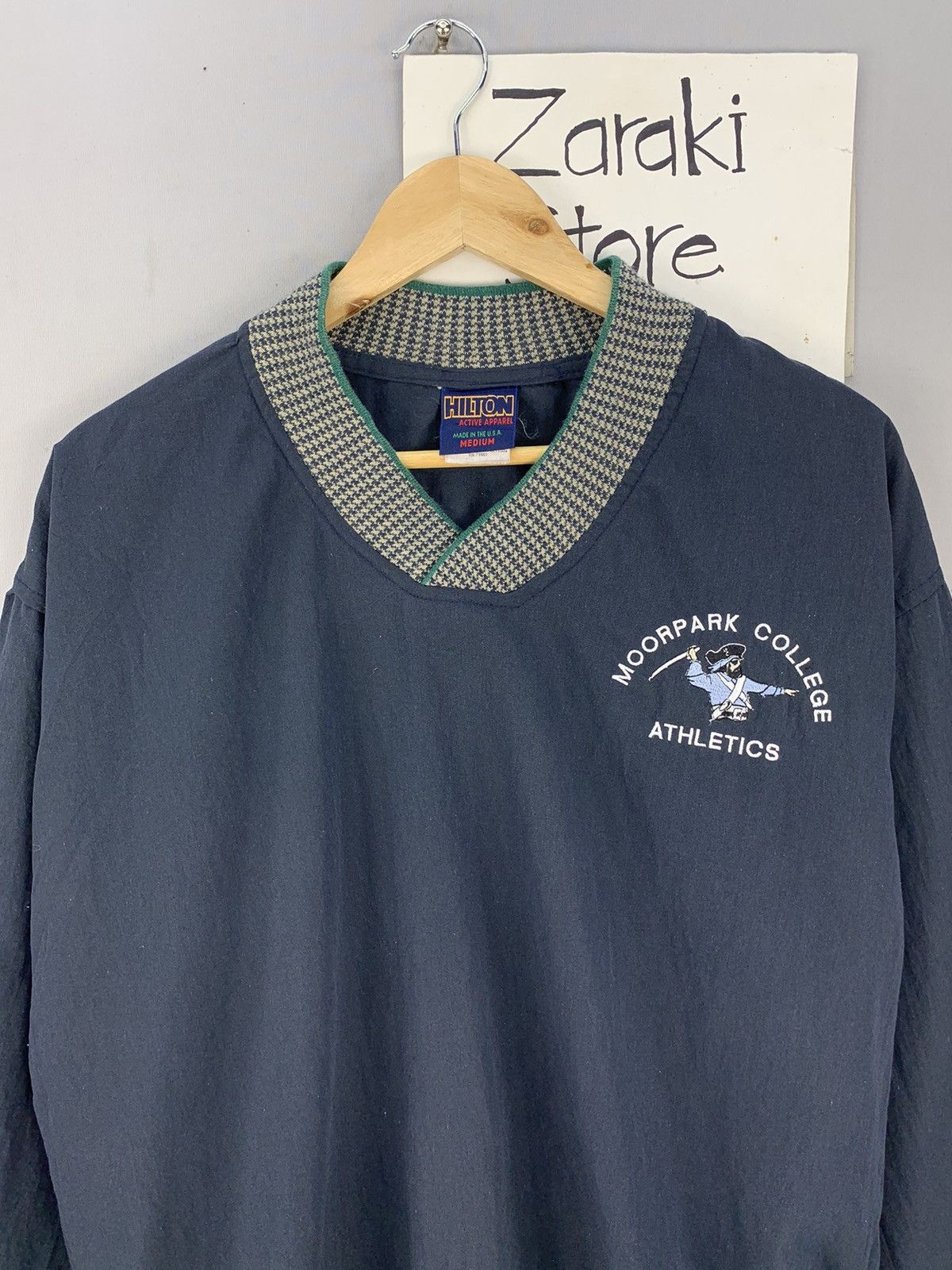 Vintage Vintage USA Hilton Moorpark College Pullover Windbreaker Size US L / EU 52-54 / 3 - 2 Thumbnail