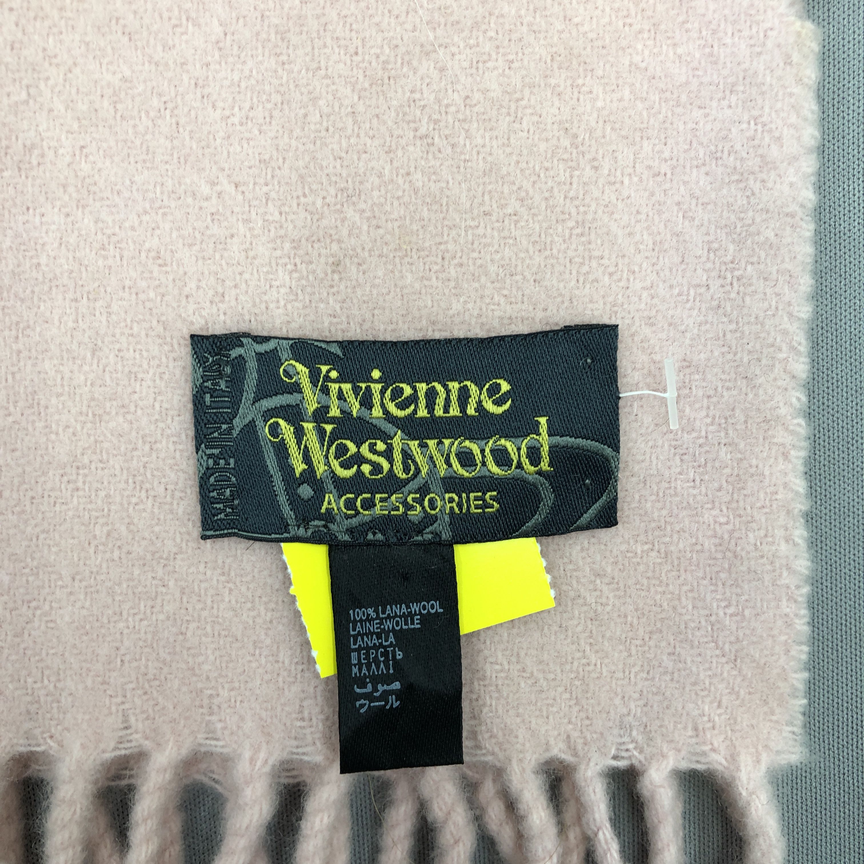 Vivienne Westwood Vintage Vivienne Westwood Scarf Orbs Muffler Wool Scarves Size ONE SIZE - 5 Thumbnail