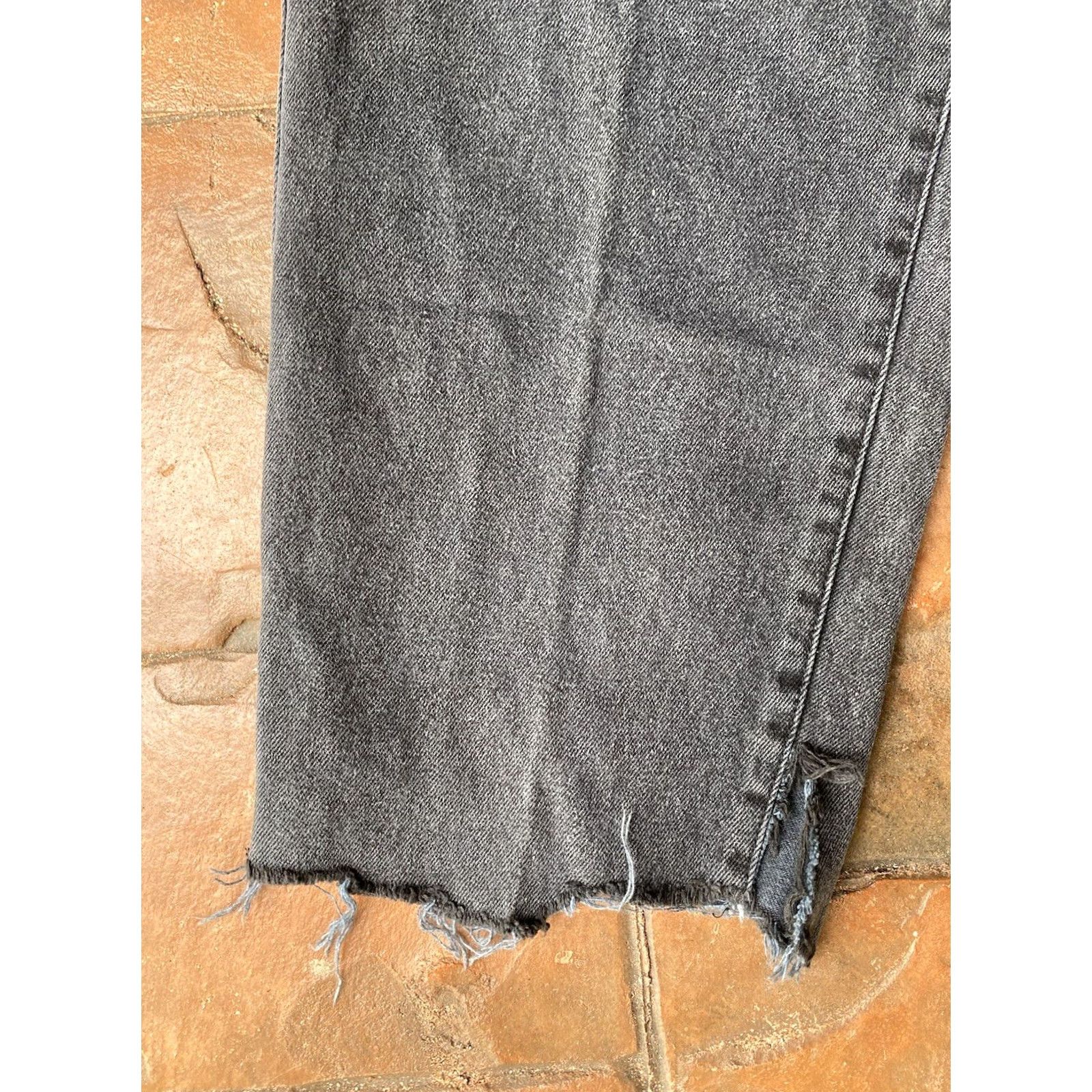 Vintage VINTAGE UNIONBAY Jeans Baggy 90s Distressed Grunge 38x26 Mens Denim Blue Regular 5-Pocket Style Wide-Leg Y2K Size US 38 / EU 54 - 4 Thumbnail
