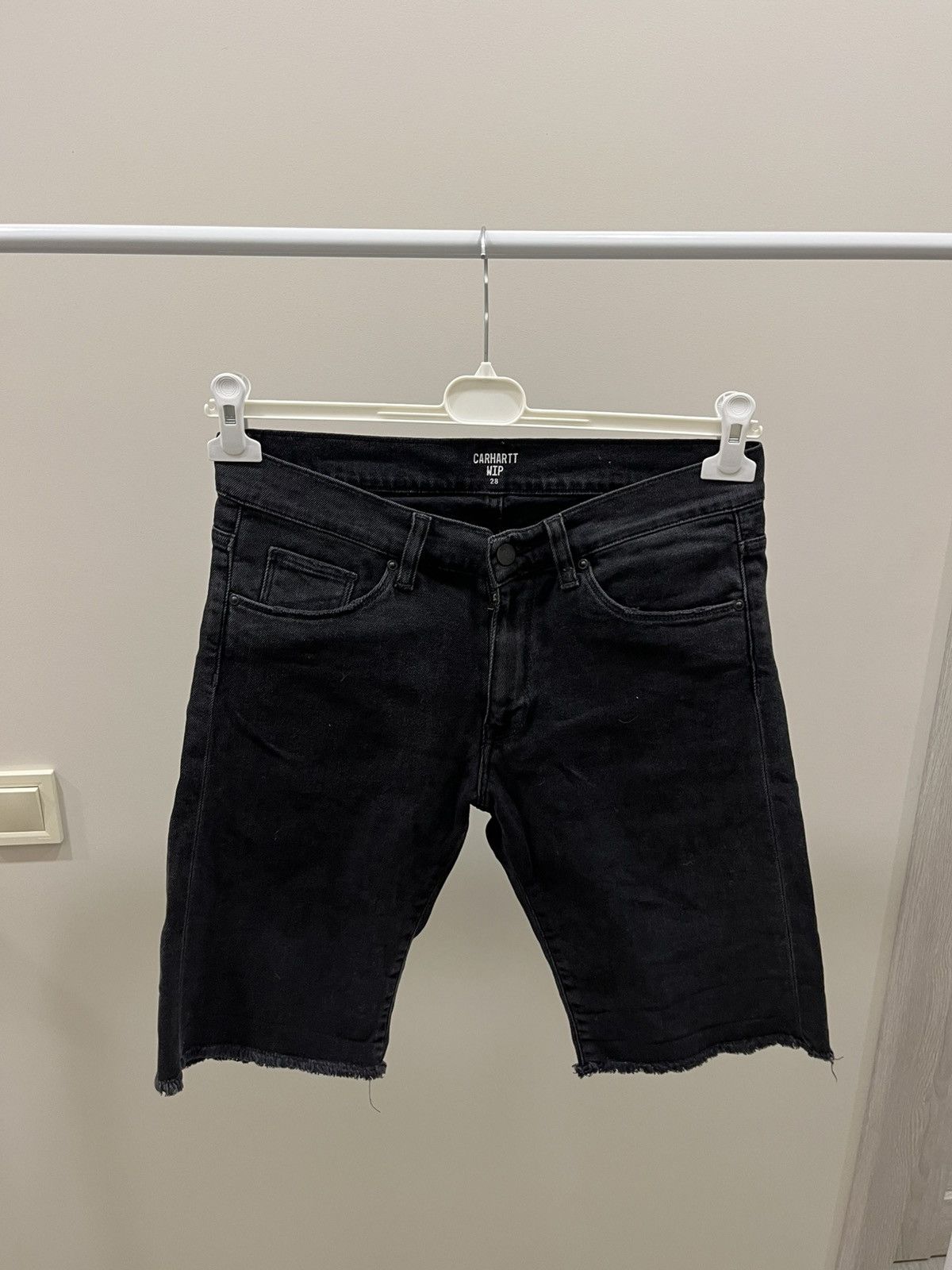 Carhartt Boxtage Carhartt Skill 28 denim jeans shorts Size US 28 / EU 44 - 1 Thumbnail